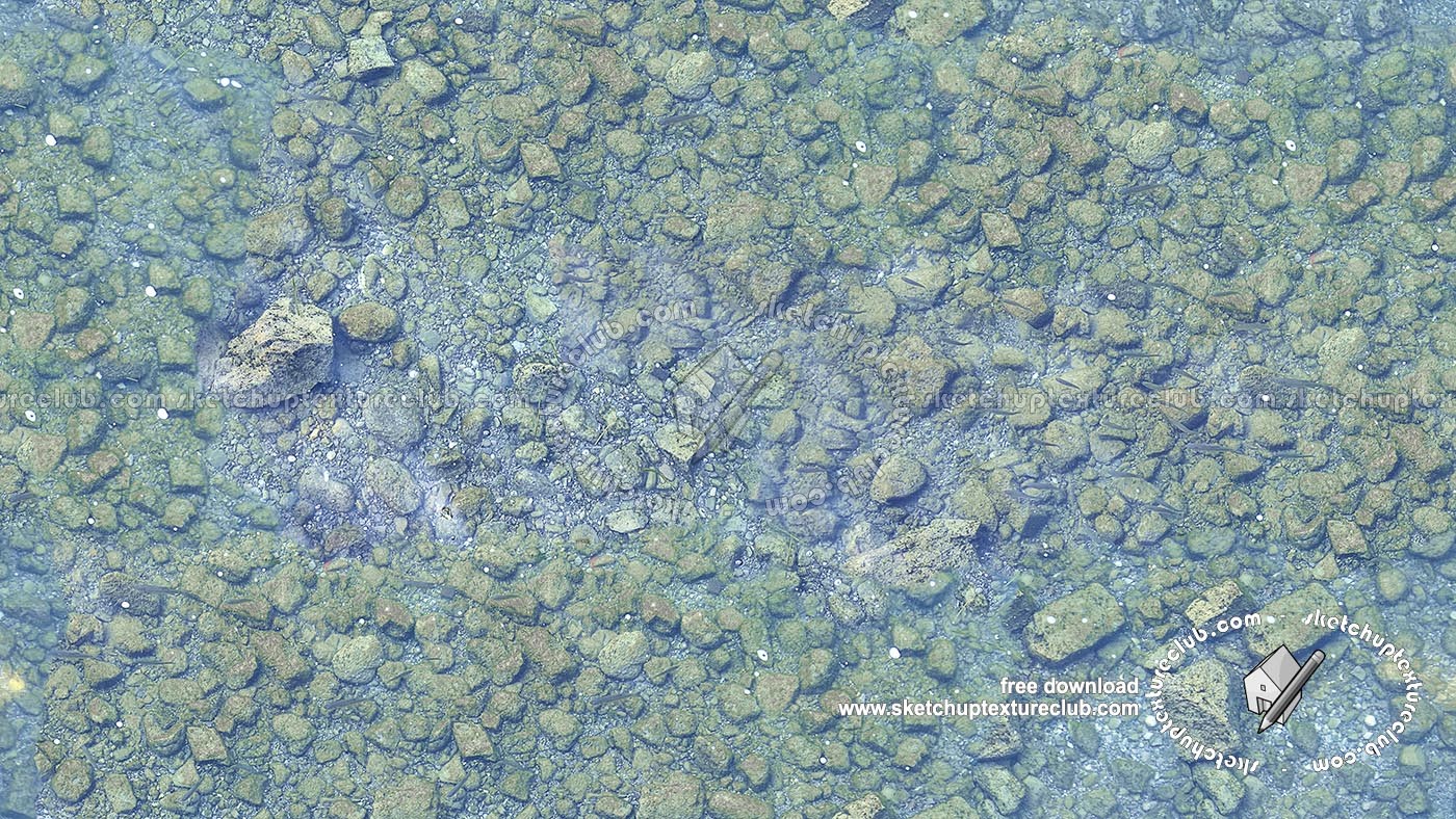 Textures   -   NATURE ELEMENTS   -   GRAVEL & PEBBLES  - Pebbles under water texture seamless 18210 (seamless)