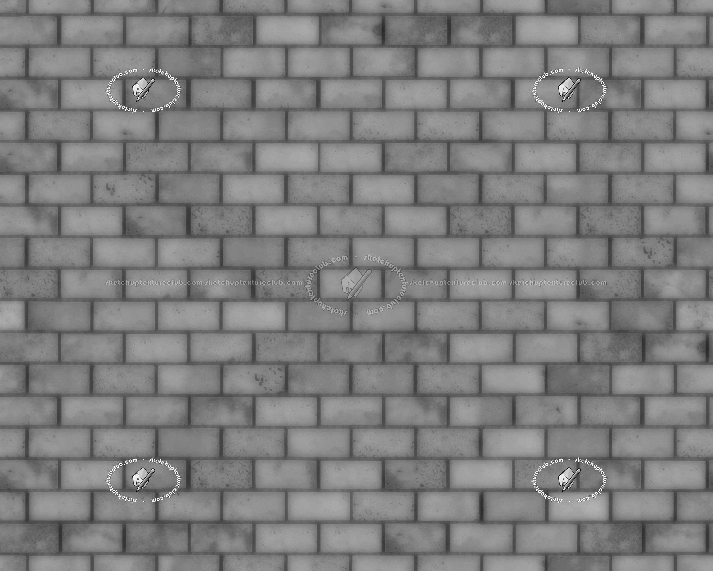 Textures   -   ARCHITECTURE   -   STONES WALLS   -   Claddings stone   -   Interior  - Brick mosaic wall cladding limestone texture seamless 20879 - Displacement