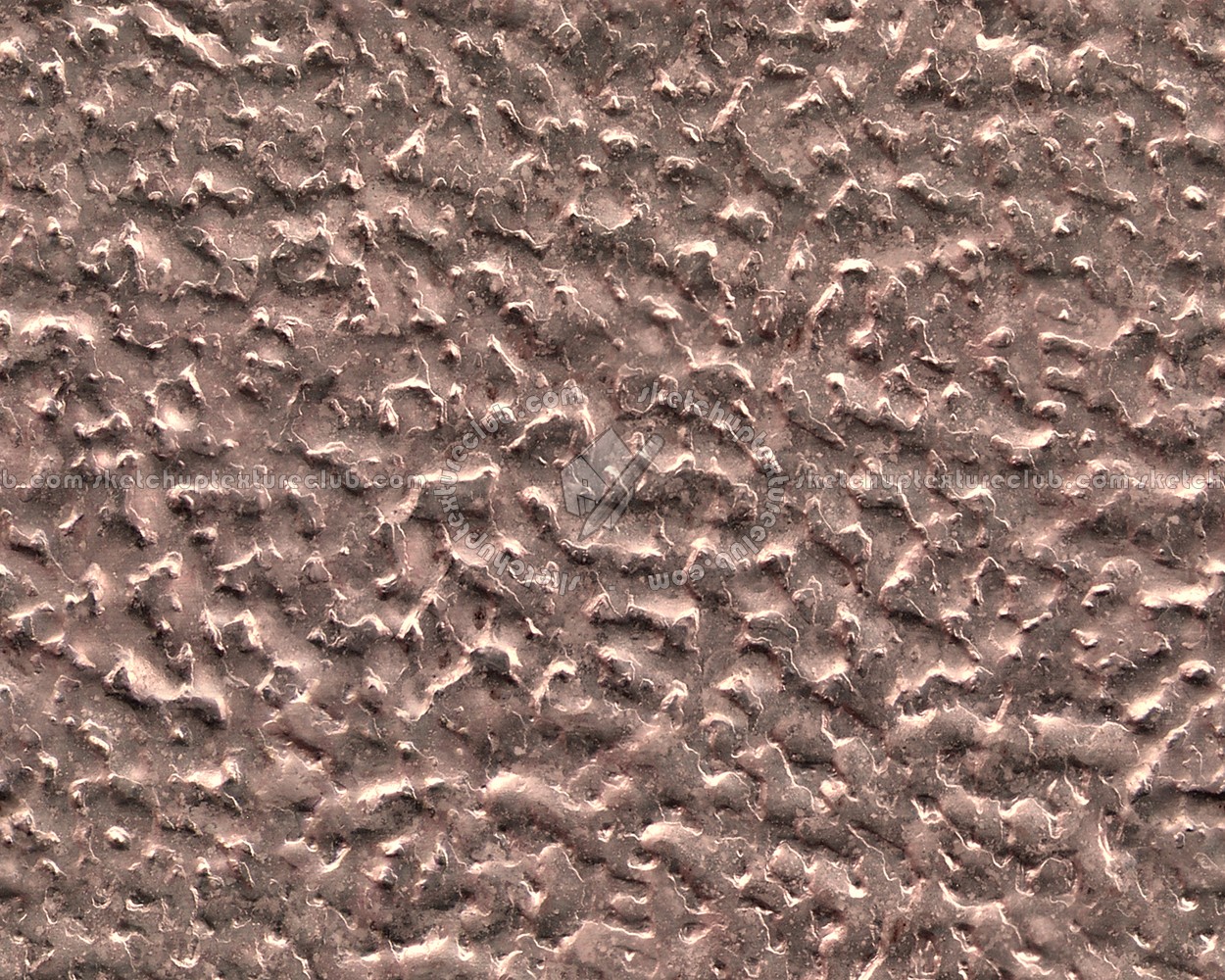 Textures   -   MATERIALS   -   METALS   -   Plates  - Copper embossing metal plate texture seamless 10687 (seamless)