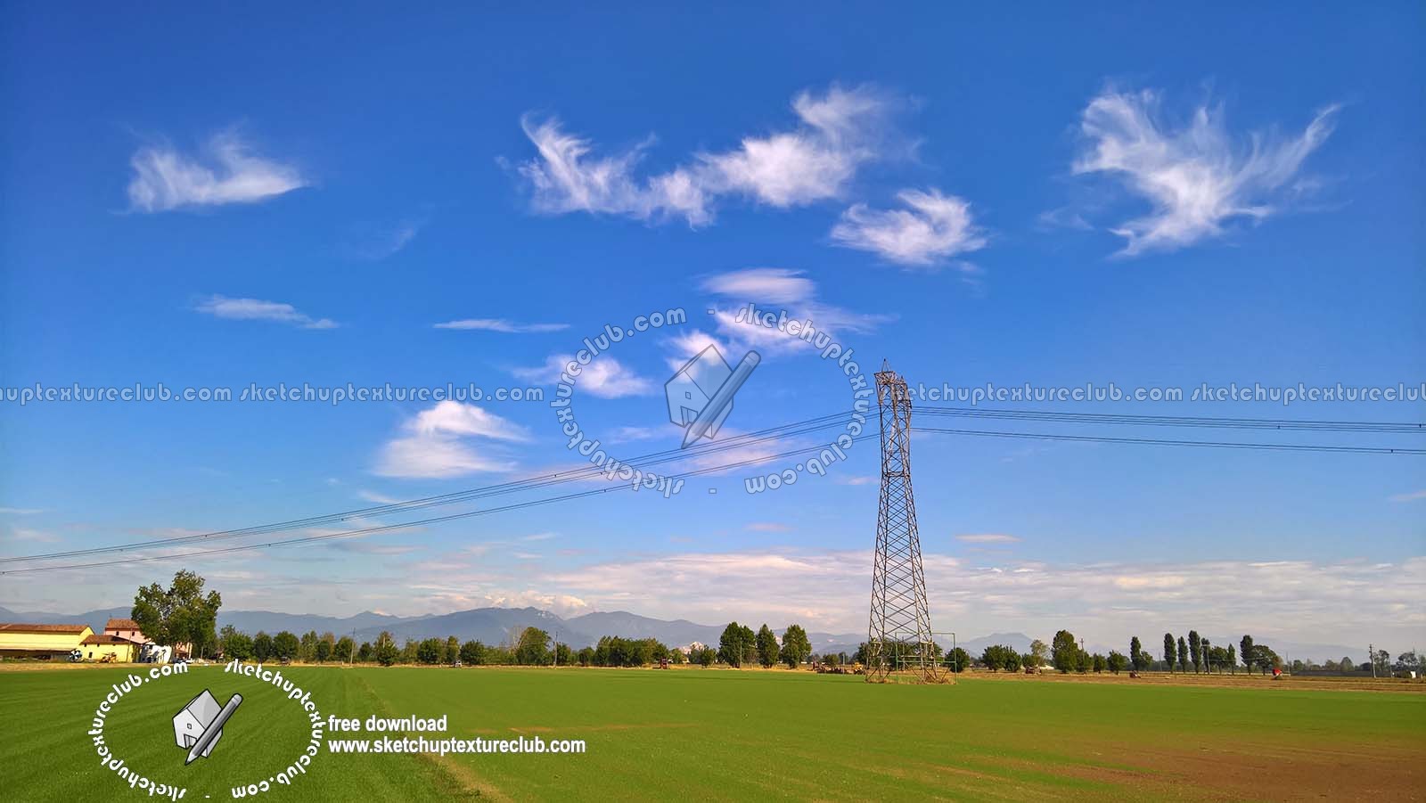 Textures   -   BACKGROUNDS &amp; LANDSCAPES   -   NATURE   -   Countrysides &amp; Hills  - Countryside green landscape 18037