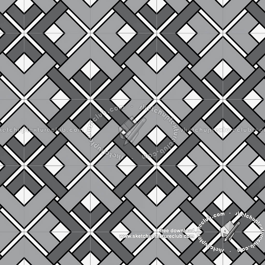 Textures   -   ARCHITECTURE   -   TILES INTERIOR   -   Ornate tiles   -   Geometric patterns  - Geometric patterns tile texture seamless 18973 (seamless)