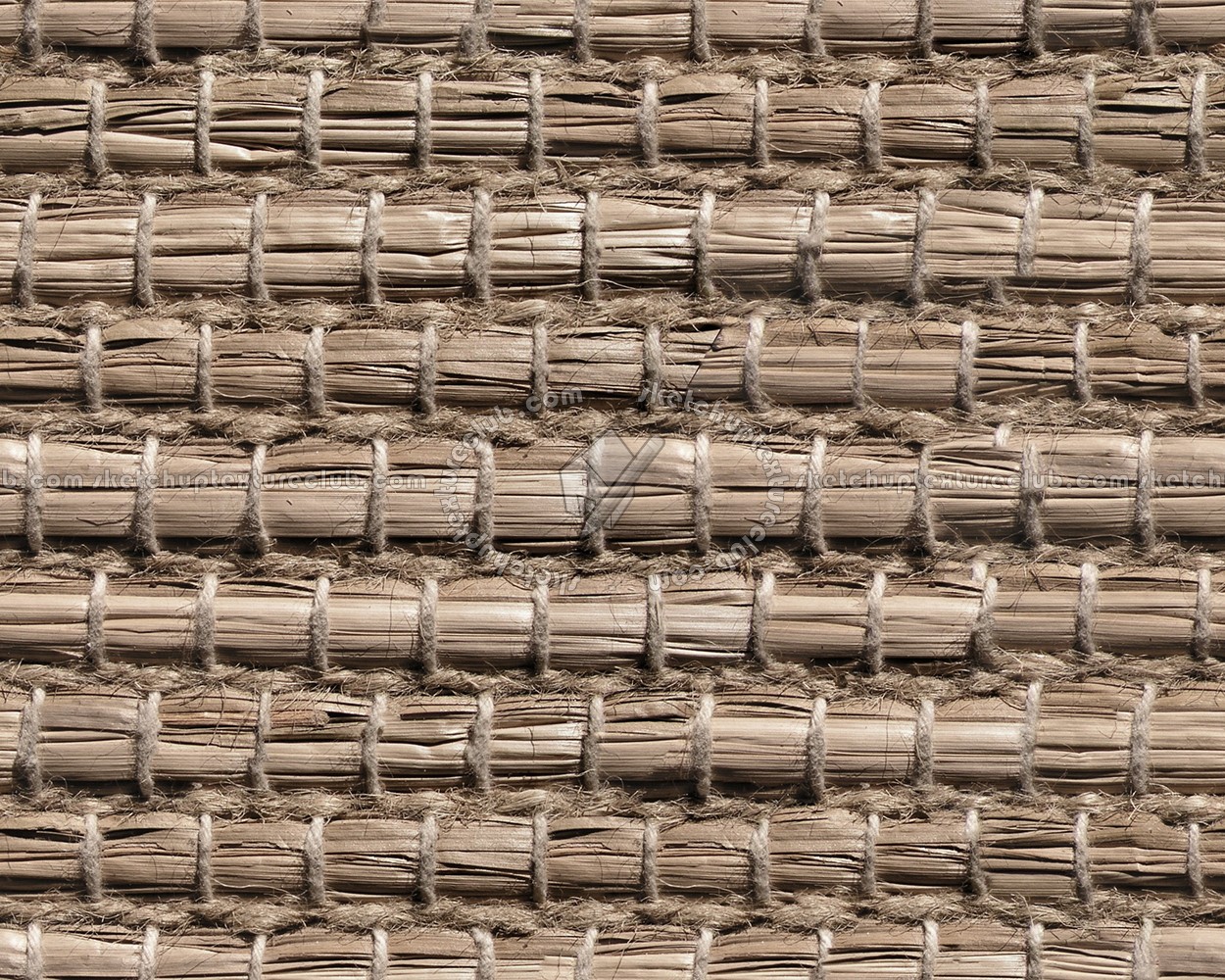Textures   -   NATURE ELEMENTS   -   RATTAN &amp; WICKER  - Rattan woven texture seamless 12585 (seamless)