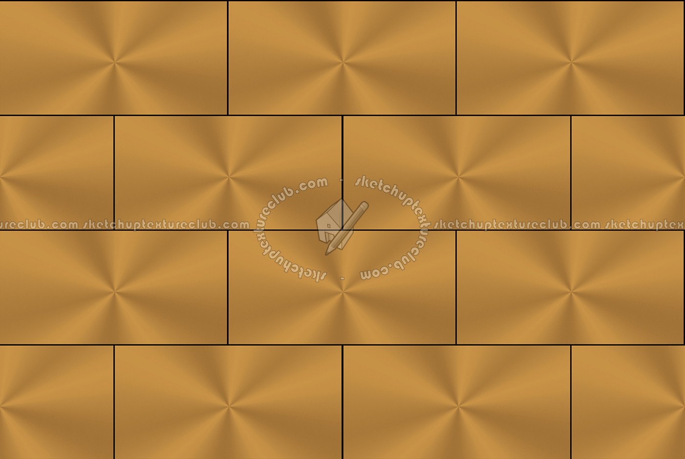 Textures   -   MATERIALS   -   METALS   -   Facades claddings  - Yellow metal facade cladding texture seamless 10213 (seamless)