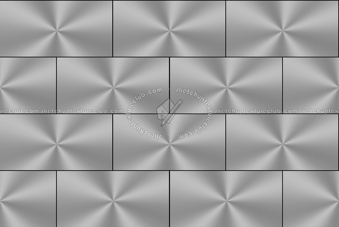 Textures   -   MATERIALS   -   METALS   -   Facades claddings  - Aluminium metal facade cladding texture seamless 10214 (seamless)