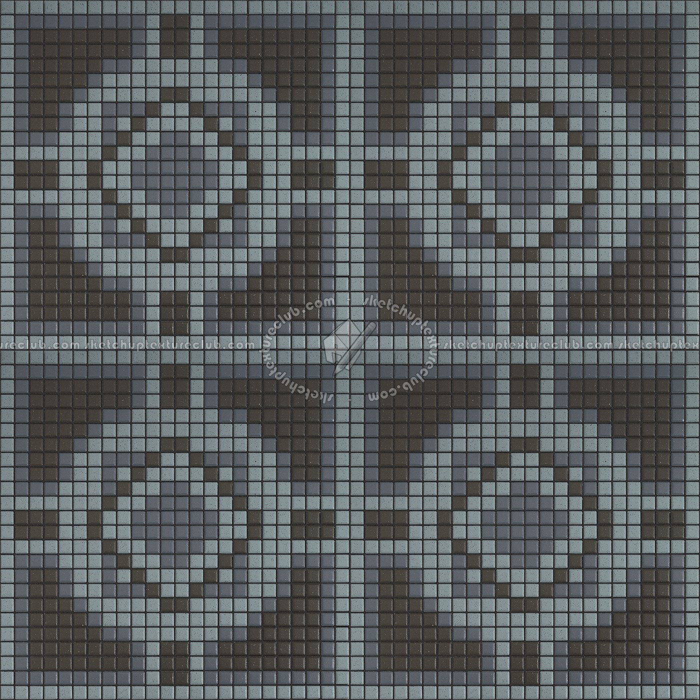 Textures   -   ARCHITECTURE   -   TILES INTERIOR   -   Mosaico   -   Classic format   -   Patterned  - Mosaico patterned tiles texture seamless 15141 (seamless)