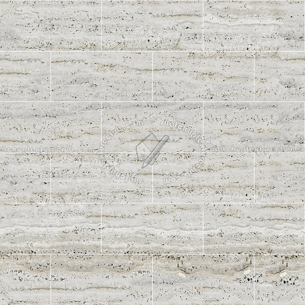 Textures   -   ARCHITECTURE   -   TILES INTERIOR   -   Marble tiles   -   Travertine  - Silver travertine floor tile texture seamless 14777 (seamless)