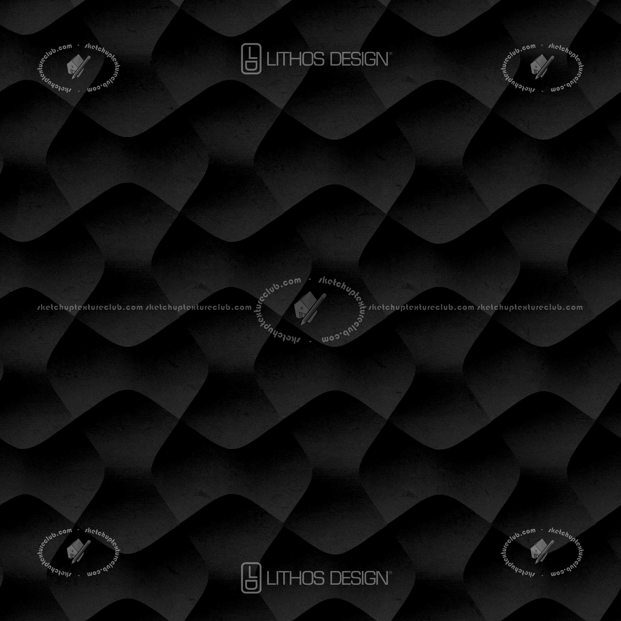 Textures - ARCHITECTURE - STONES WALLS - Claddings stone - Interior - Incised stone interior cladding texture seamless 20907 - Specular