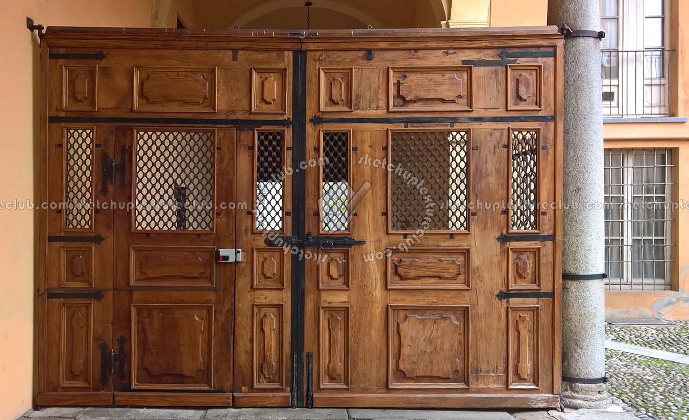 Textures   -   ARCHITECTURE   -   BUILDINGS   -   Doors   -   Main doors  - Old wood main door 19951