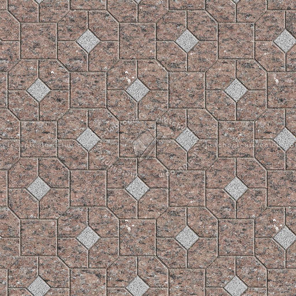 Pavers stone mixed size texture seamless 06204