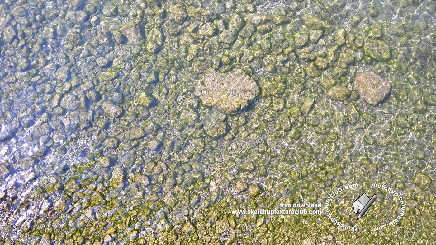 Textures   -   NATURE ELEMENTS   -   GRAVEL &amp; PEBBLES  - Pebbles under water texture 18215