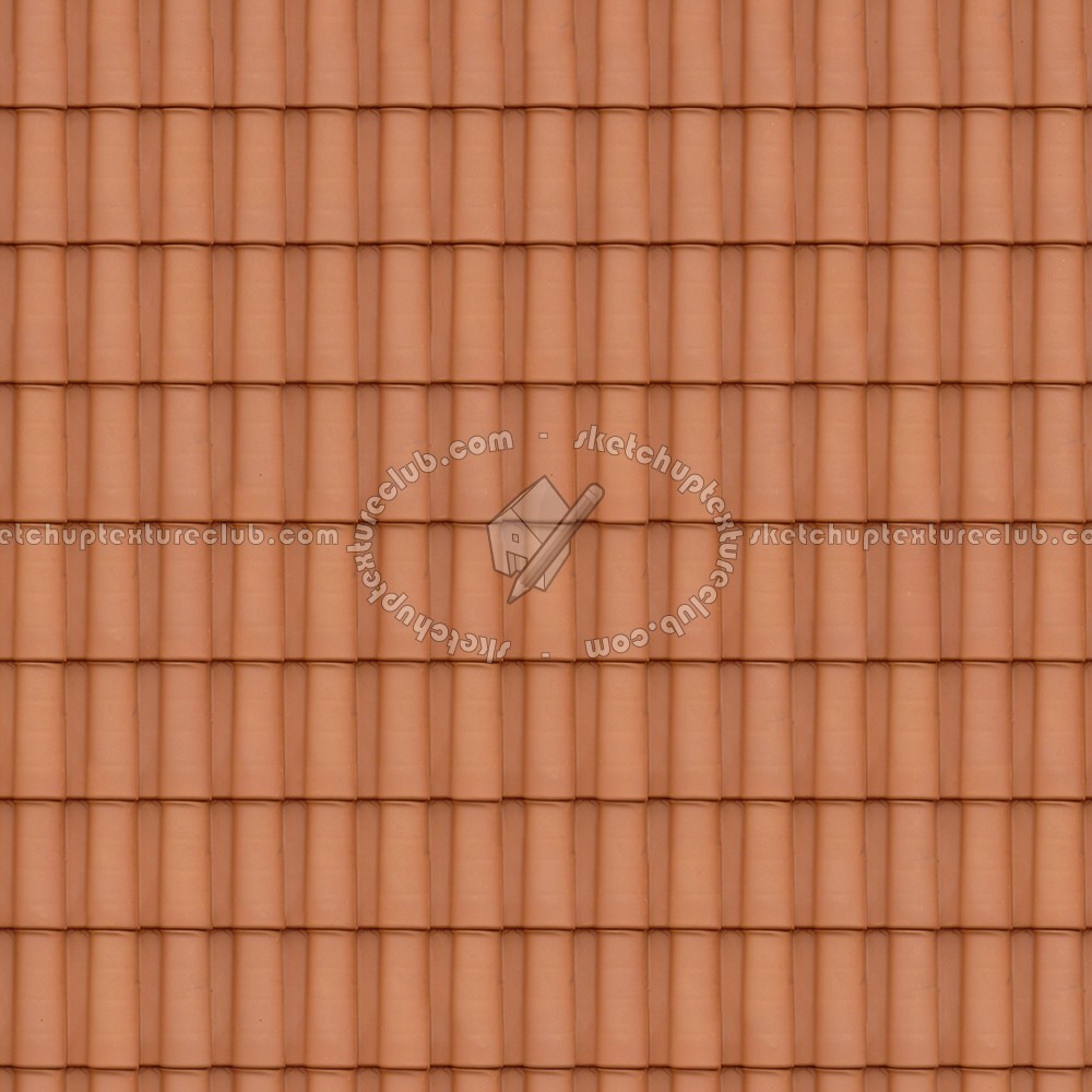 Textures   -   ARCHITECTURE   -   ROOFINGS   -   Clay roofs  - Portuguese clay roof tile texture seamless 03458 (seamless)