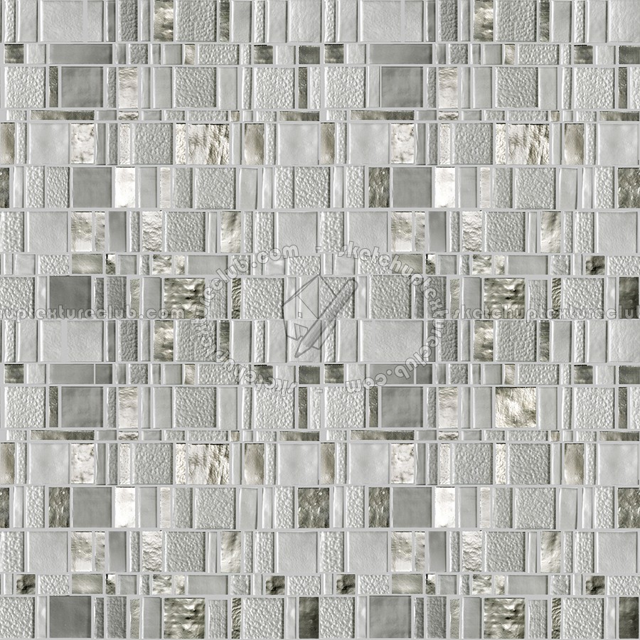 Textures - ARCHITECTURE - TILES INTERIOR - Mosaico - Mixed format - Mosaico liberty style tiles texture seamless 15653 (seamless)