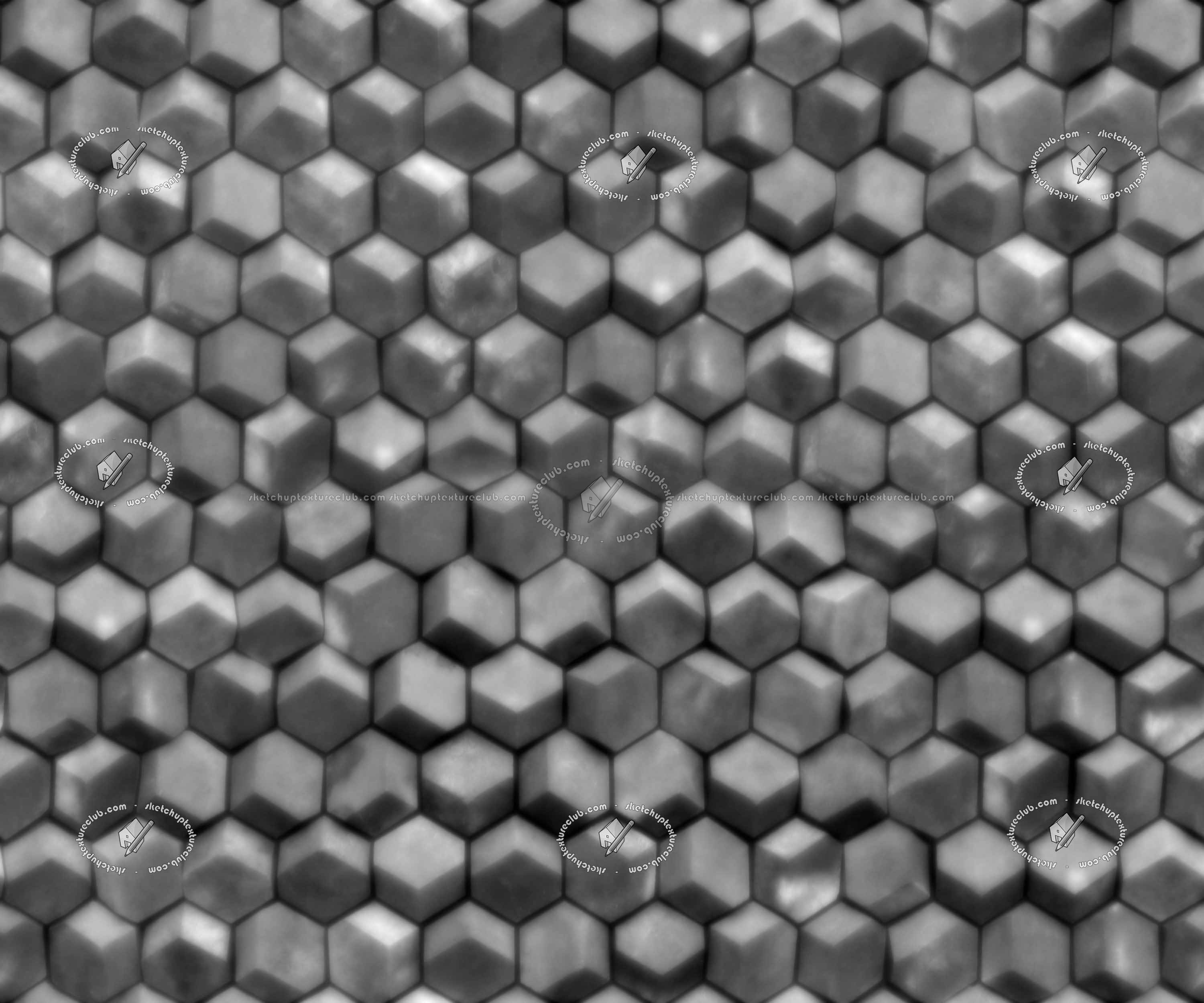 Textures   -   ARCHITECTURE   -   STONES WALLS   -   Claddings stone   -   Interior  - Olafur eliasson soil quasi brick wall texture seamless 21173 - Displacement