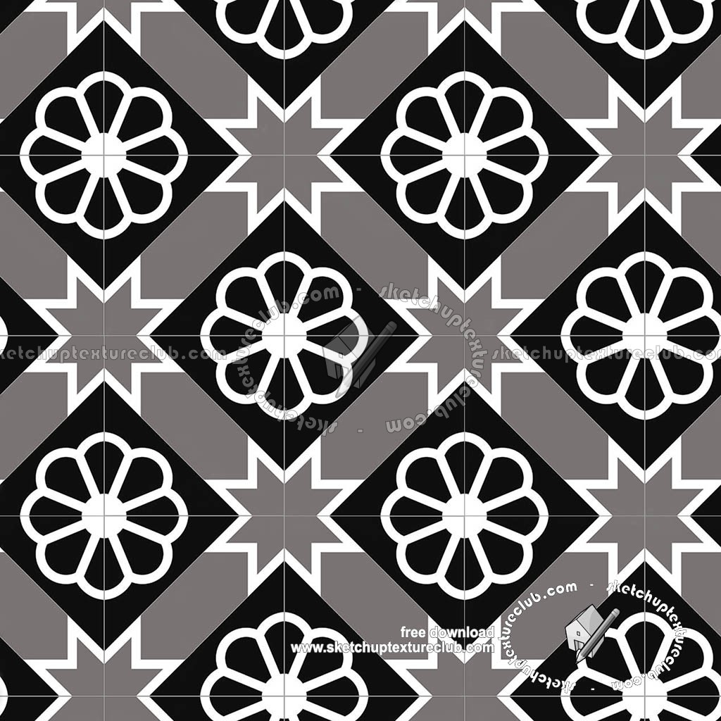 Textures   -   ARCHITECTURE   -   TILES INTERIOR   -   Ornate tiles   -   Geometric patterns  - Geometric patterns tile texture seamless 18979 (seamless)