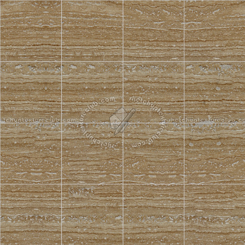 Textures   -   ARCHITECTURE   -   TILES INTERIOR   -   Marble tiles   -   Travertine  - Classic travertine floor tile texture seamless 14782 (seamless)