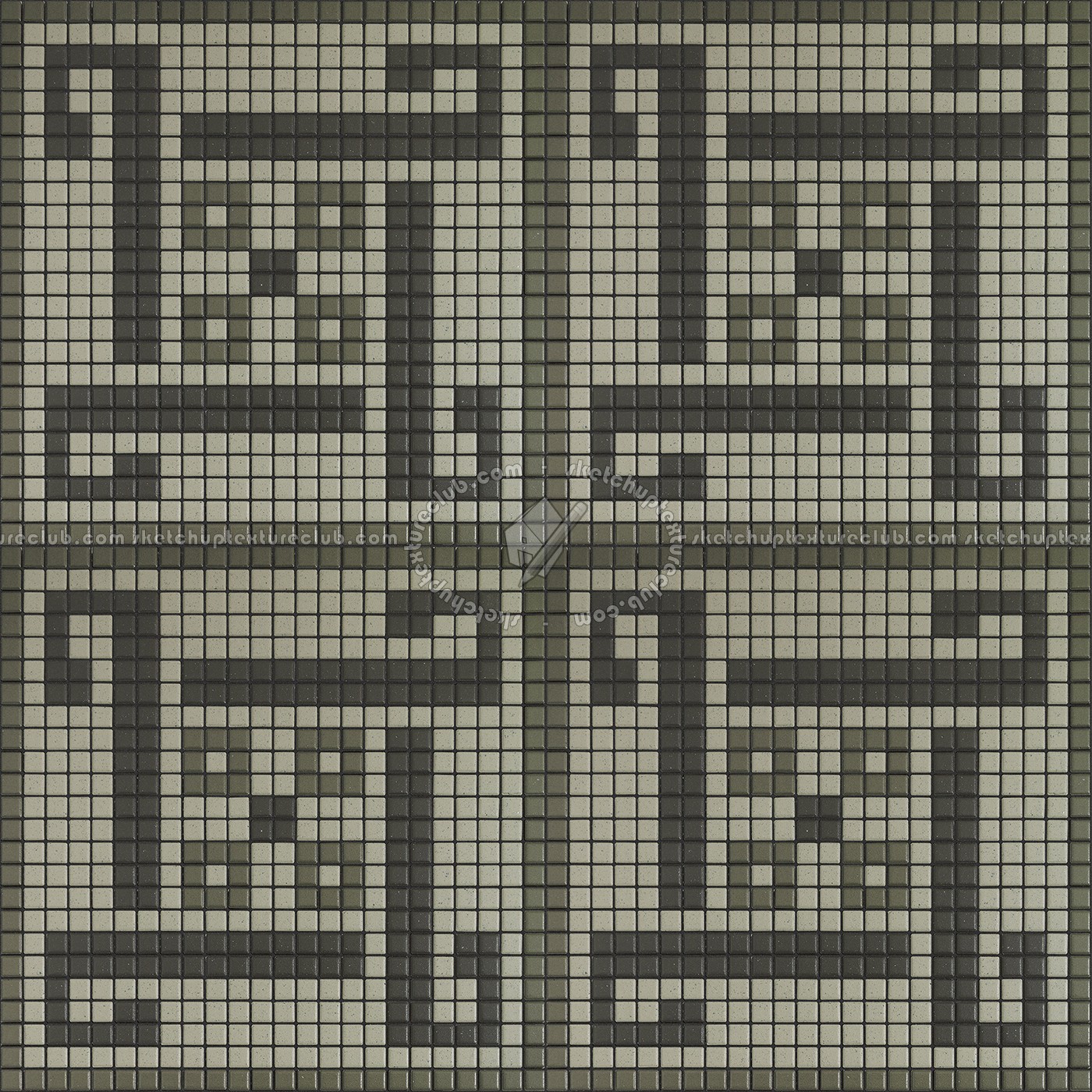 Textures   -   ARCHITECTURE   -   TILES INTERIOR   -   Mosaico   -   Classic format   -   Patterned  - Mosaico patterned tiles texture seamless 15147 (seamless)
