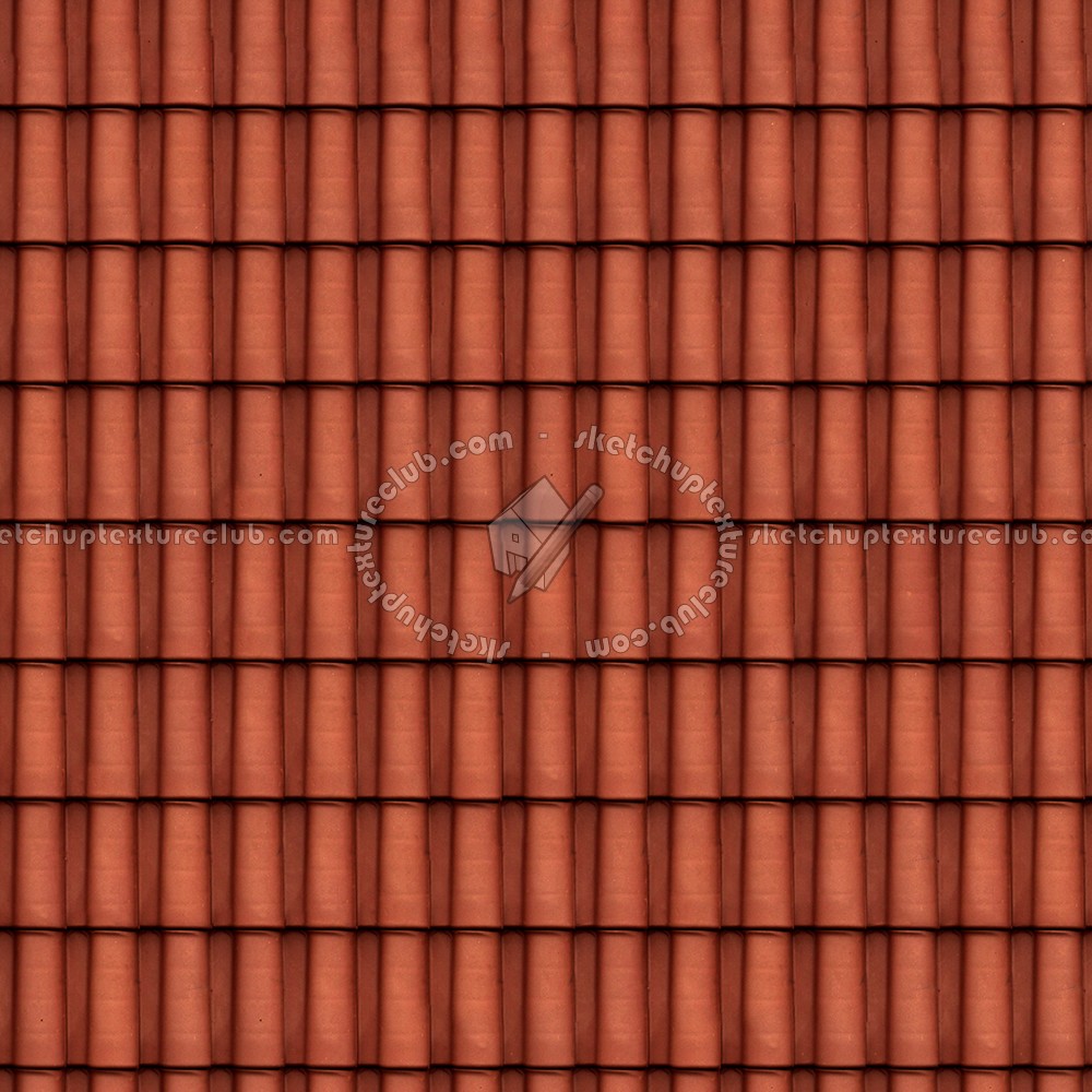 Textures   -   ARCHITECTURE   -   ROOFINGS   -   Clay roofs  - Portuguese clay roof tile texture seamless 03461 (seamless)