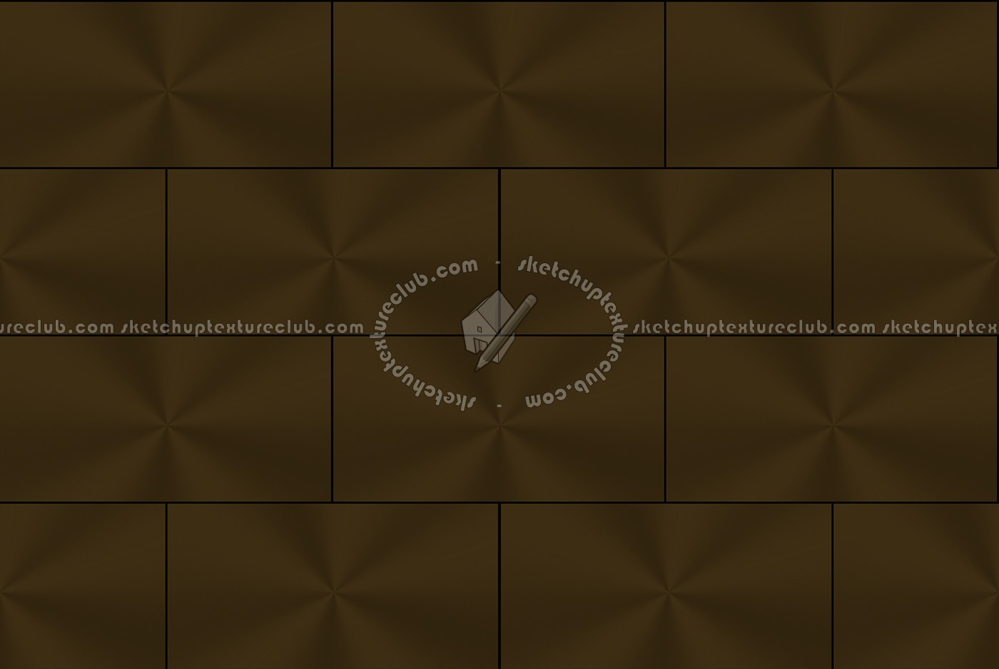 Textures - MATERIALS - METALS - Facades claddings - Brown metal facade cladding texture seamless 10221 (seamless)