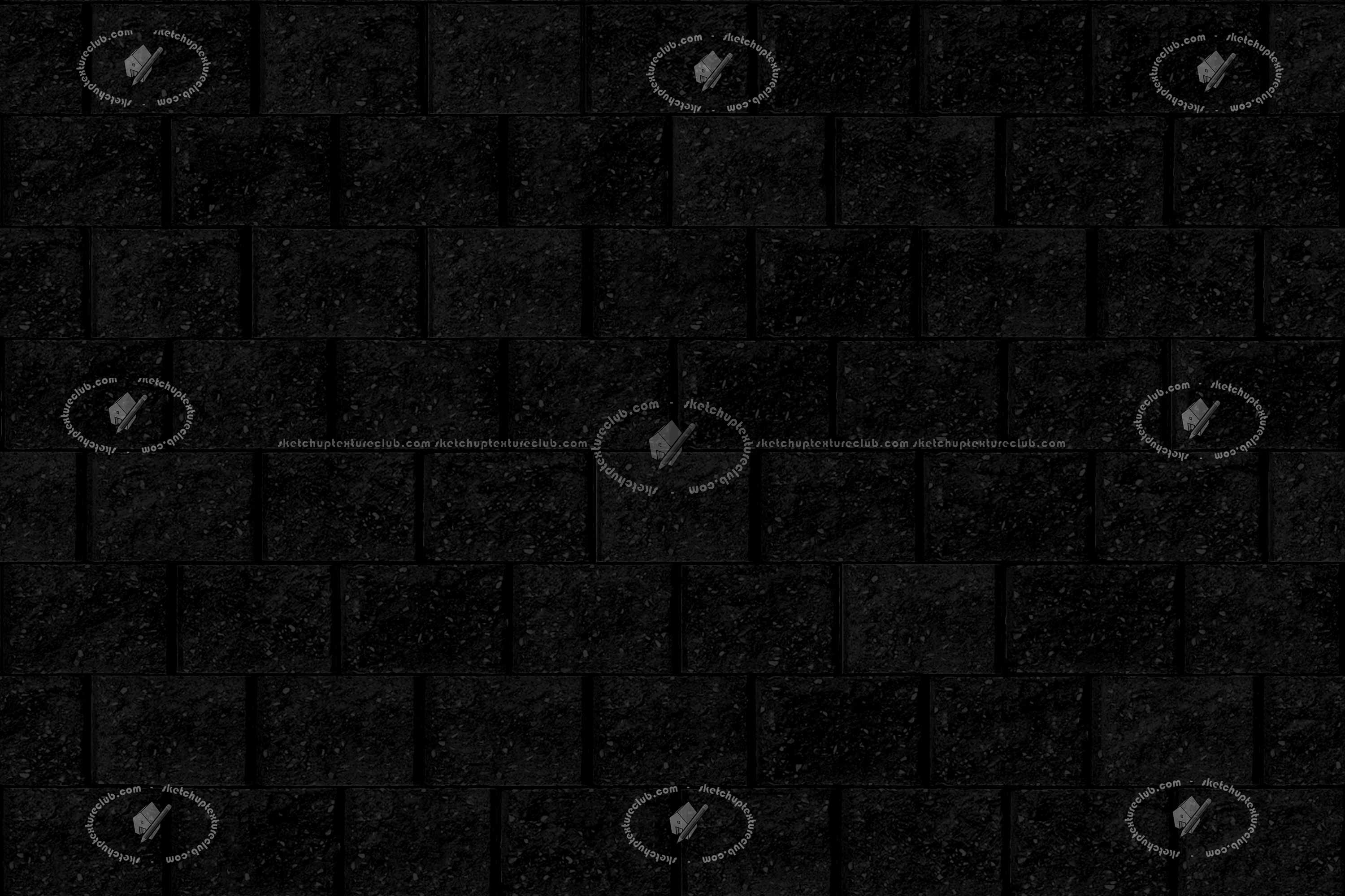 Textures   -   ARCHITECTURE   -   STONES WALLS   -   Stone blocks  - Retaining wall stone blocks texture seamless 21213 - Specular