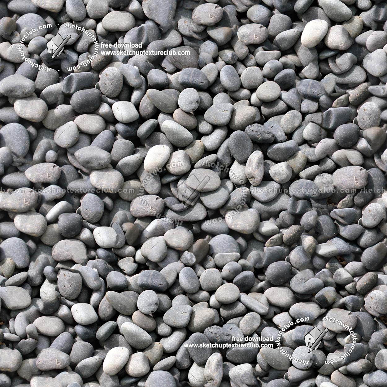 Black Stone Seamless Texture - Image to u