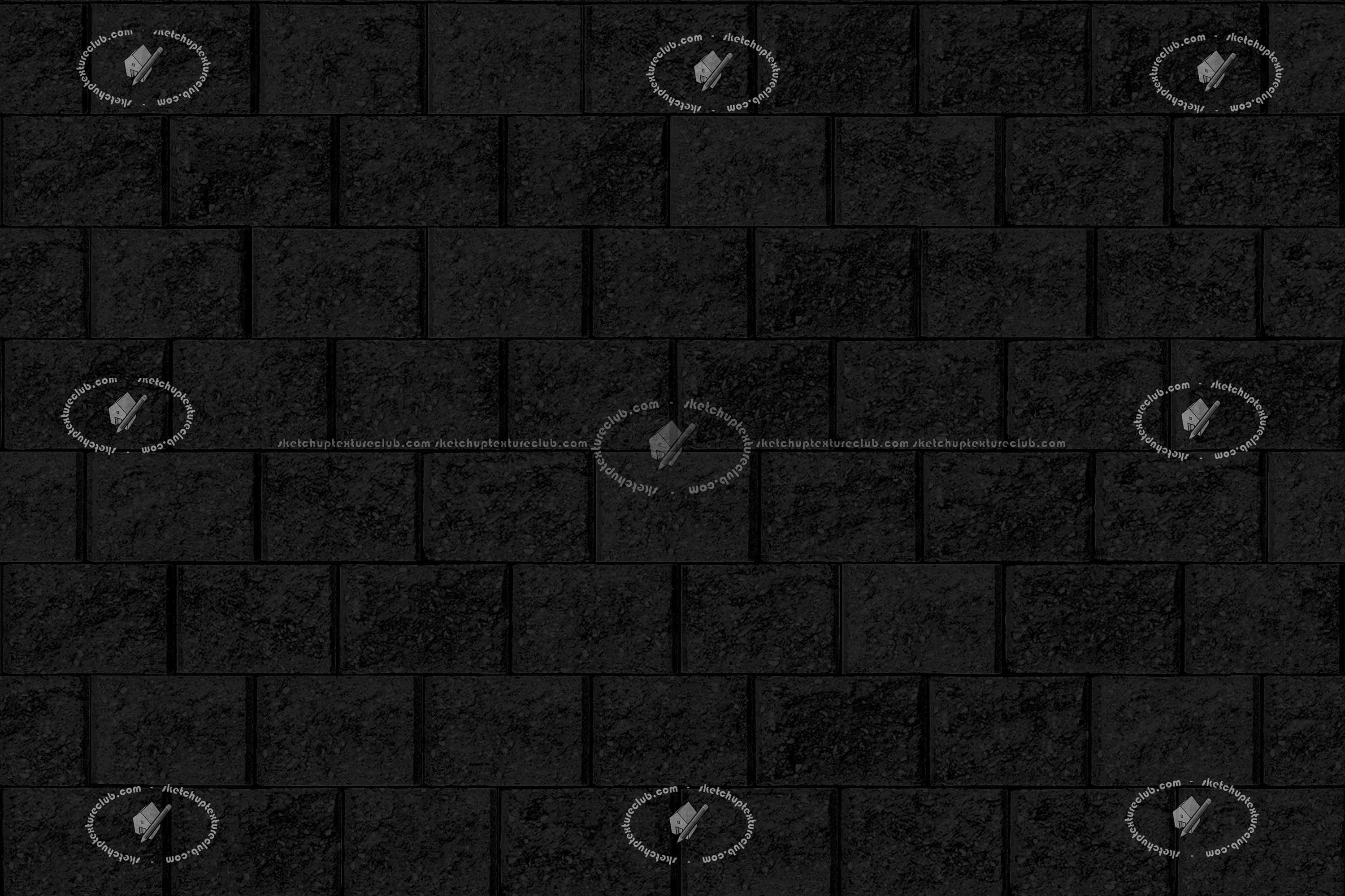 Textures   -   ARCHITECTURE   -   STONES WALLS   -   Stone blocks  - Retaining wall stone blocks texture seamless 21214 - Specular