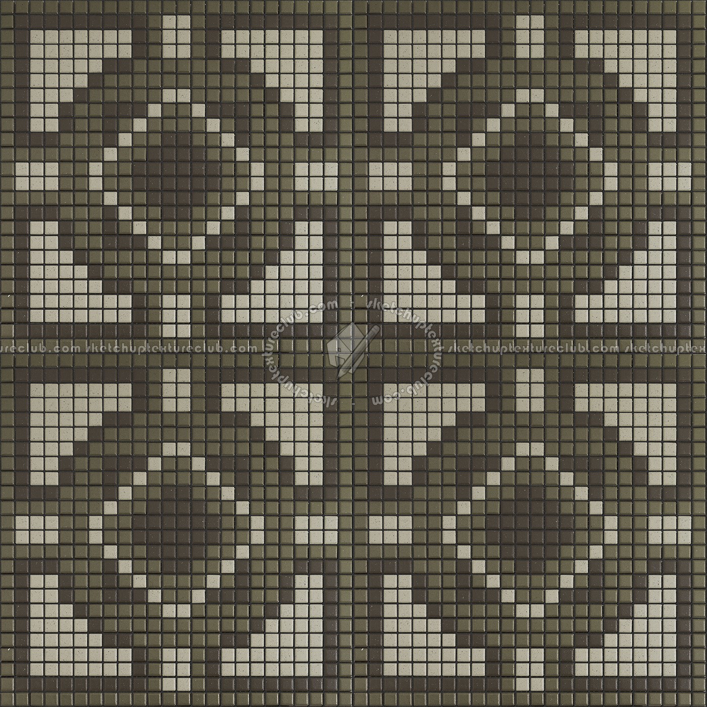Textures   -   ARCHITECTURE   -   TILES INTERIOR   -   Mosaico   -   Classic format   -   Patterned  - Mosaico patterned tiles texture seamless 15153 (seamless)