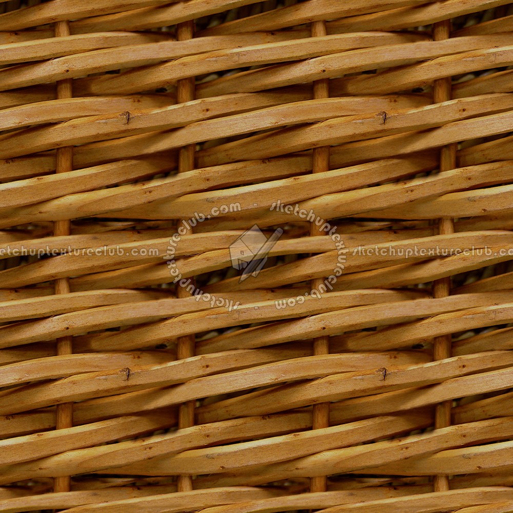 Textures   -   NATURE ELEMENTS   -   RATTAN &amp; WICKER  - Wicker woven basket texture seamless 12598 (seamless)