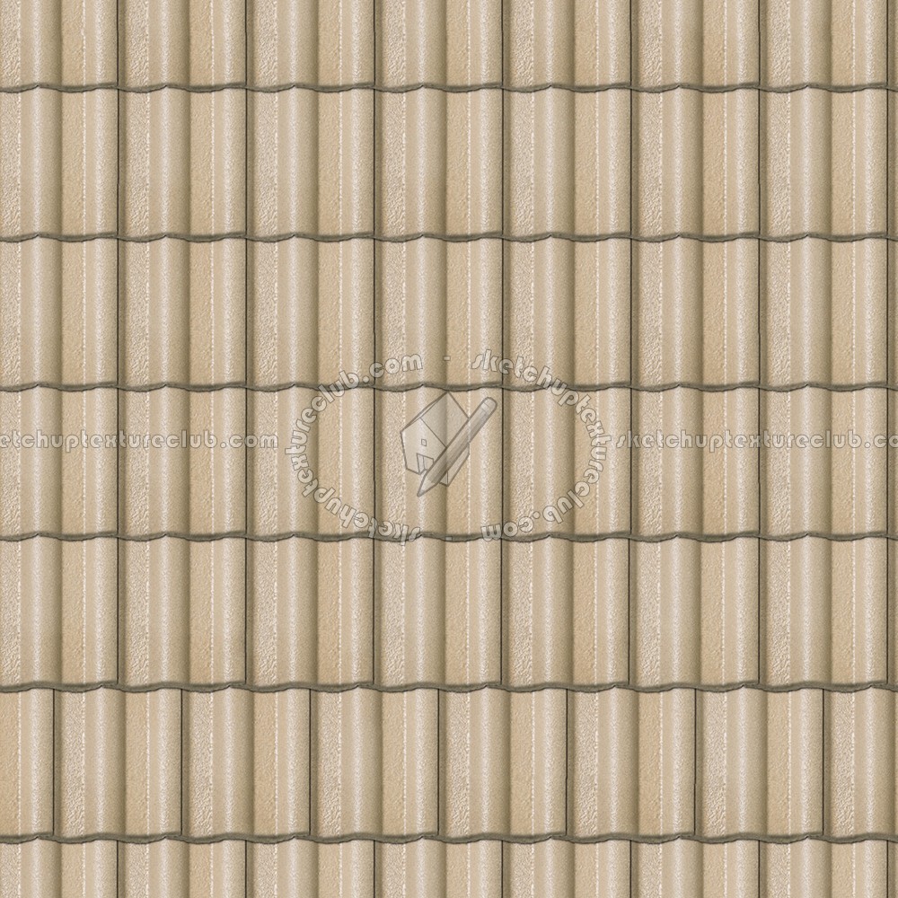 Textures   -   ARCHITECTURE   -   ROOFINGS   -   Clay roofs  - Concrete roof tile texture seamless 03468 (seamless)