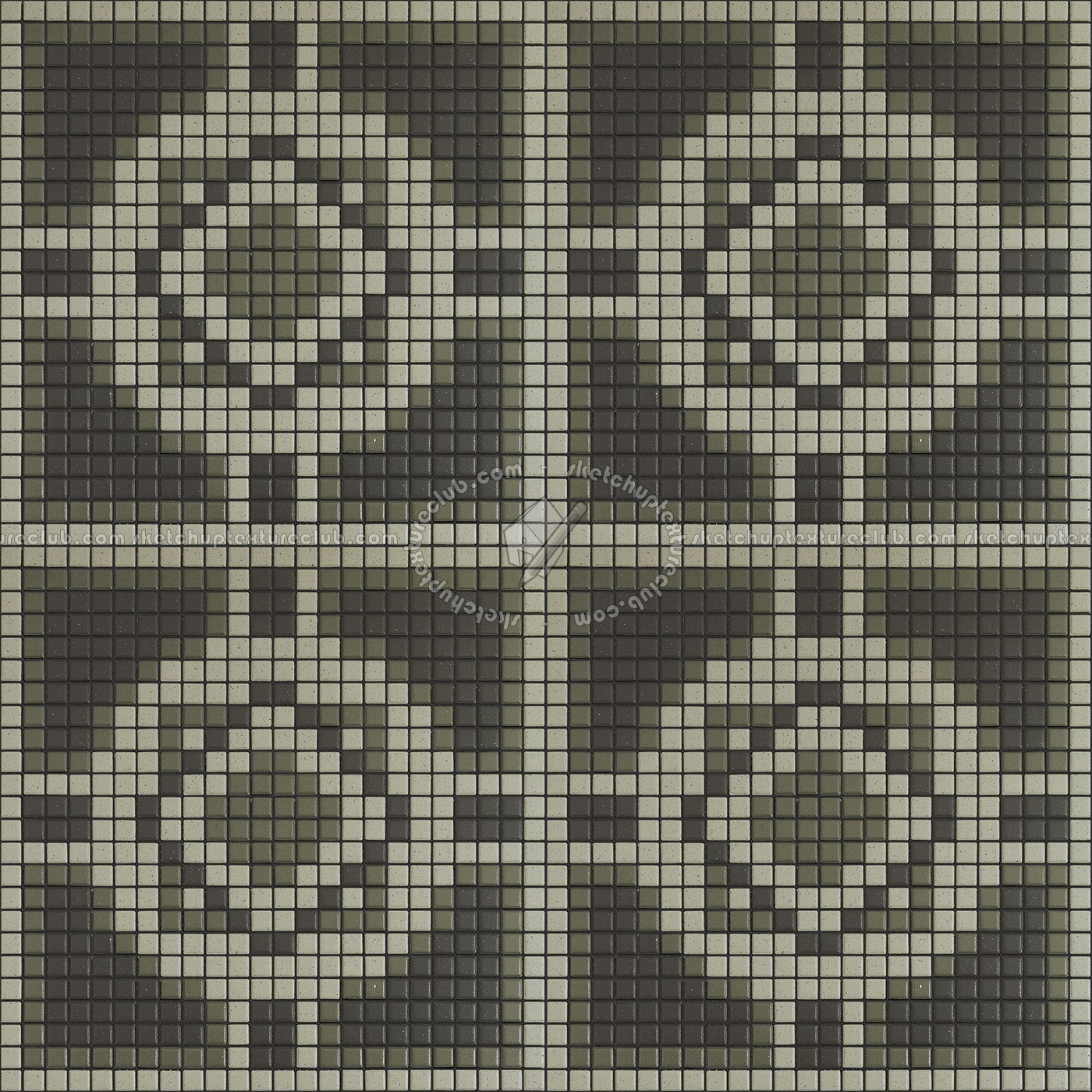 Textures   -   ARCHITECTURE   -   TILES INTERIOR   -   Mosaico   -   Classic format   -   Patterned  - Mosaico patterned tiles texture seamless 15154 (seamless)