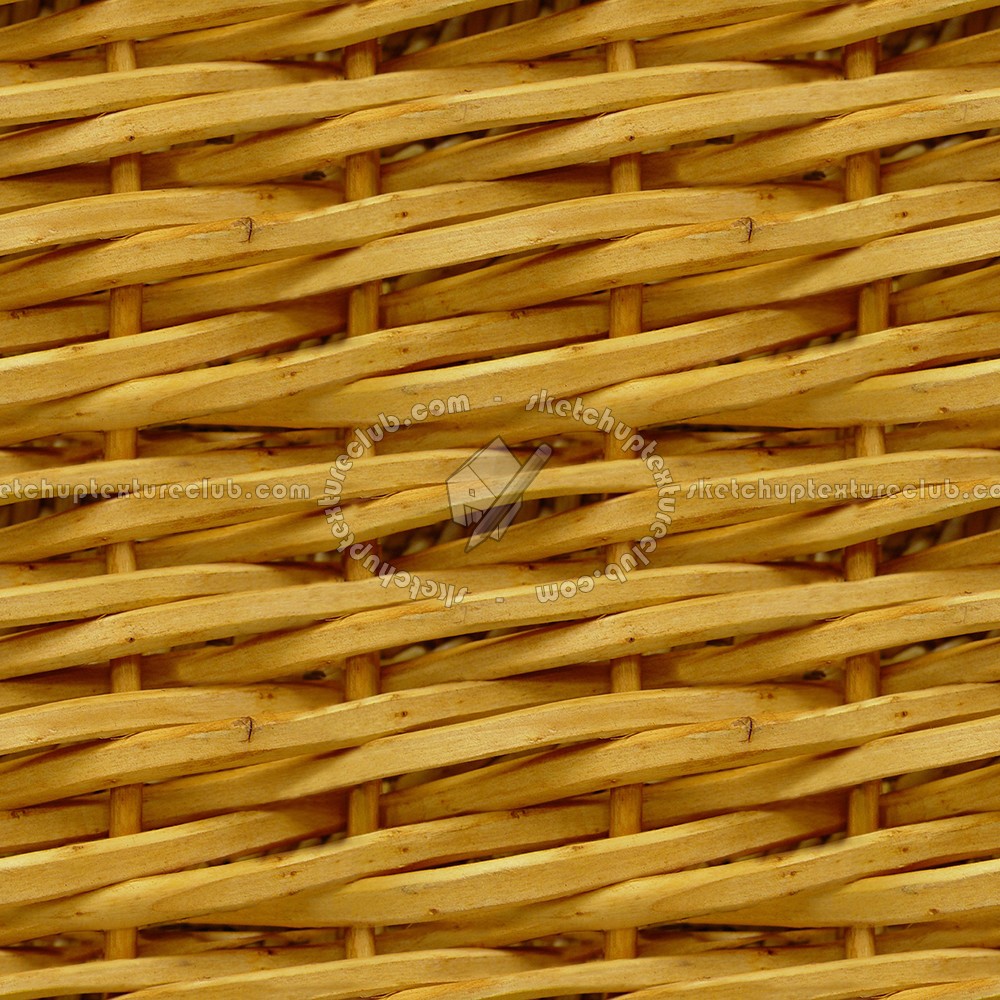 Textures   -   NATURE ELEMENTS   -   RATTAN &amp; WICKER  - Wicker woven basket texture seamless 12599 (seamless)