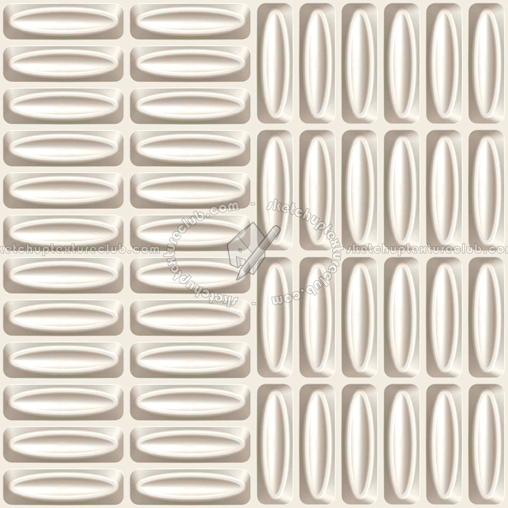 Textures - ARCHITECTURE - DECORATIVE PANELS - 3D Wall panels - Mixed colors - Interior 3D wall panel texture seamless 02846 (seamless)