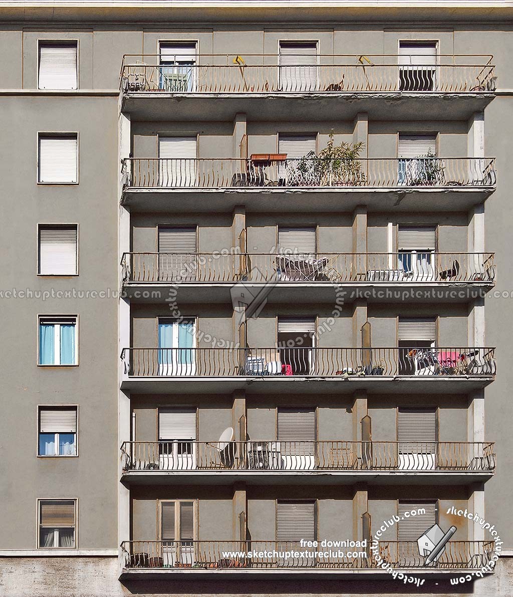 Textures   -   ARCHITECTURE   -   BUILDINGS   -   Residential buildings  - Residential building texture seamless 18186 (seamless)