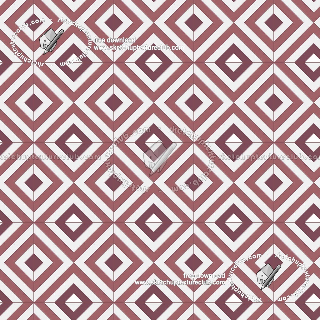 Textures - ARCHITECTURE - TILES INTERIOR - Ornate tiles - Geometric patterns - Geometric patterns tile texture seamless 19070 (seamless)