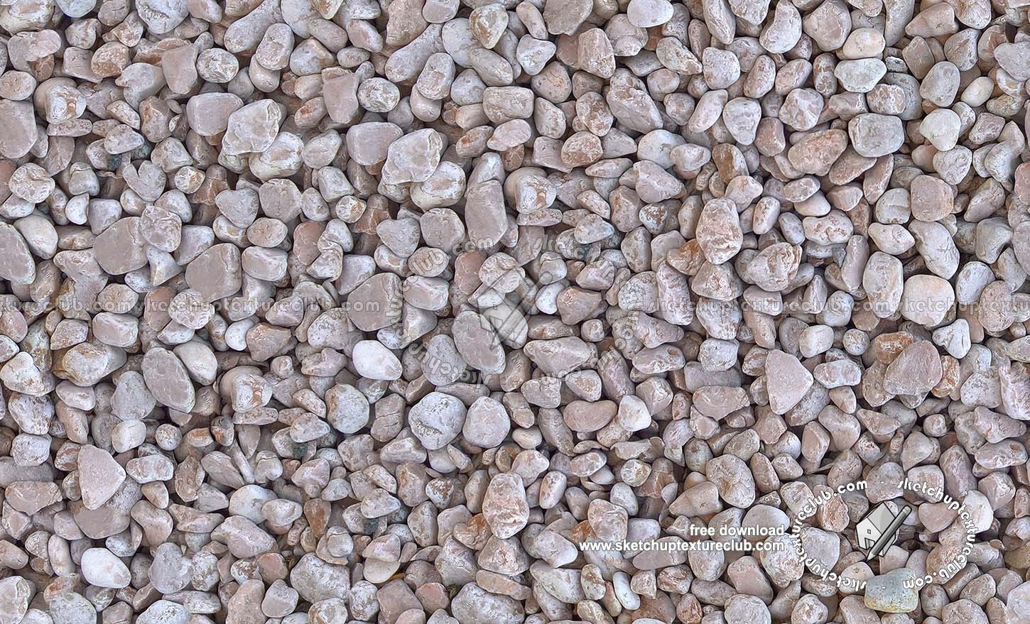 Textures   -   NATURE ELEMENTS   -   GRAVEL &amp; PEBBLES  - Pink pebbles texture seamless 20203 (seamless)