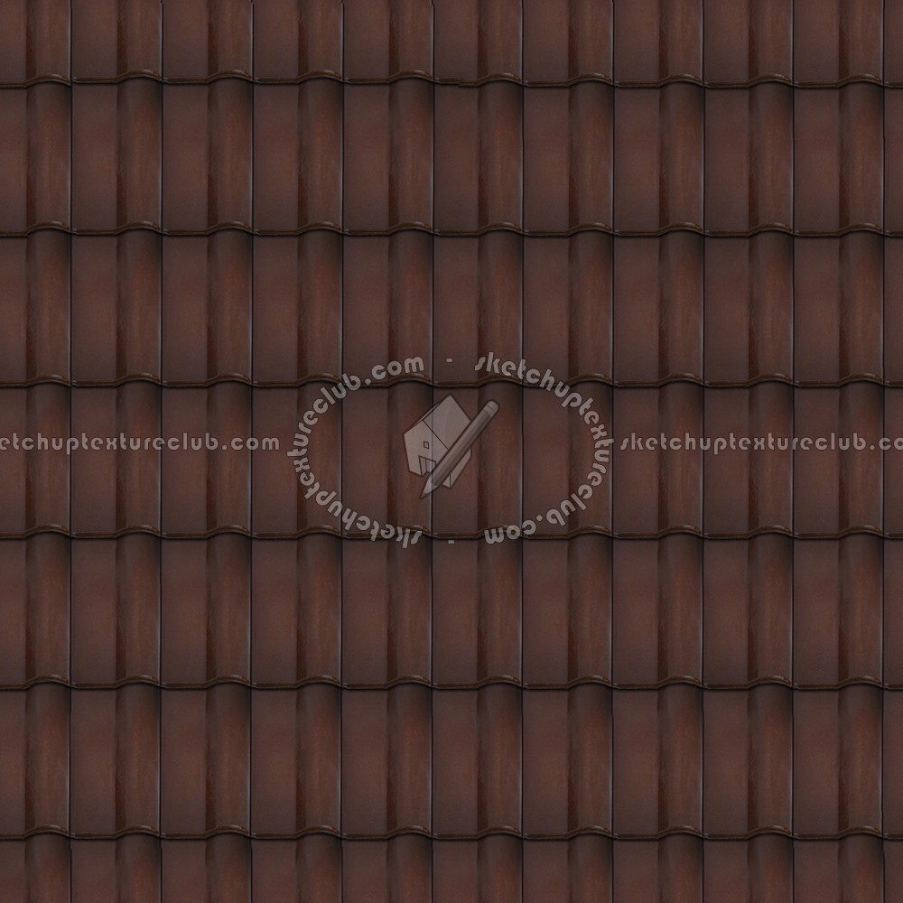 Textures   -   ARCHITECTURE   -   ROOFINGS   -   Clay roofs  - Terracotta roof tile texture seamless 03472 (seamless)