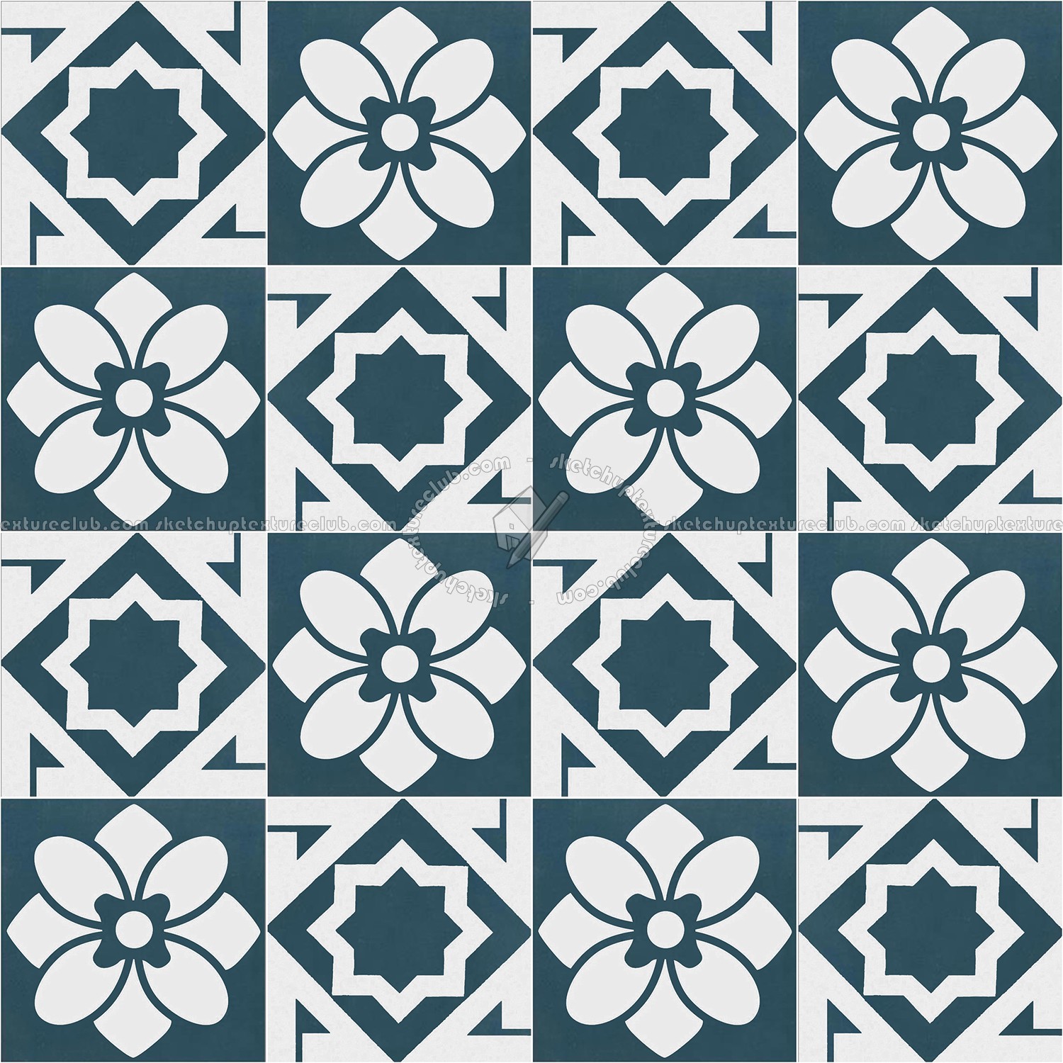 Textures   -   ARCHITECTURE   -   TILES INTERIOR   -   Cement - Encaustic   -   Victorian  - Victorian cement floor tile texture seamless 13791 (seamless)