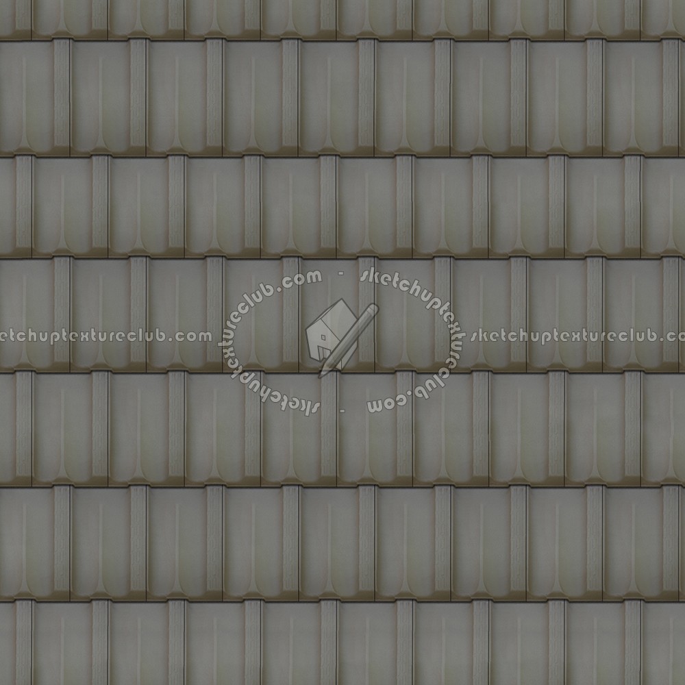 Textures   -   ARCHITECTURE   -   ROOFINGS   -   Clay roofs  - Terracotta roof tile texture seamless 03478 (seamless)