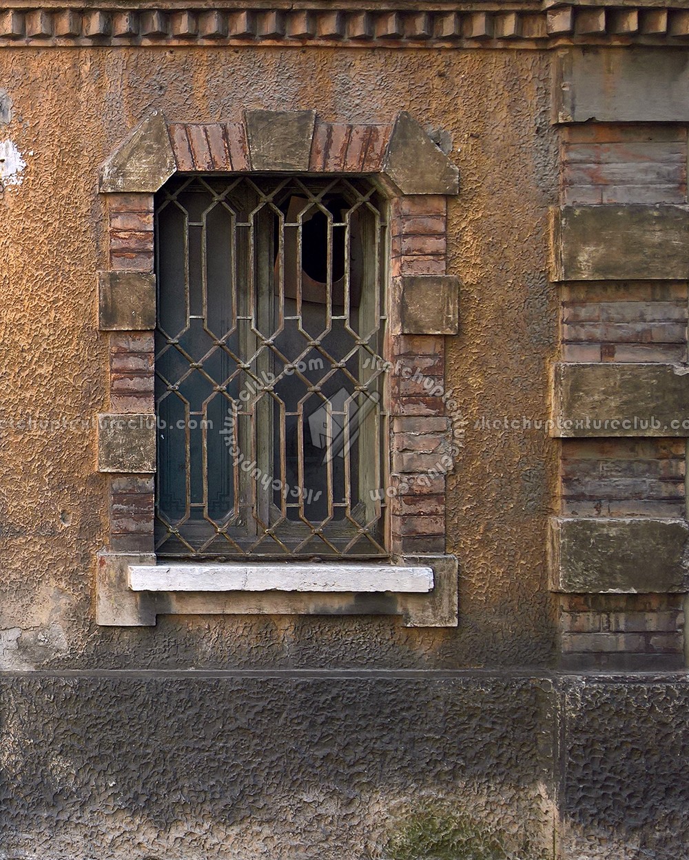 Textures   -   ARCHITECTURE   -   BUILDINGS   -   Windows   -   mixed windows  - Old residential window texture 18452
