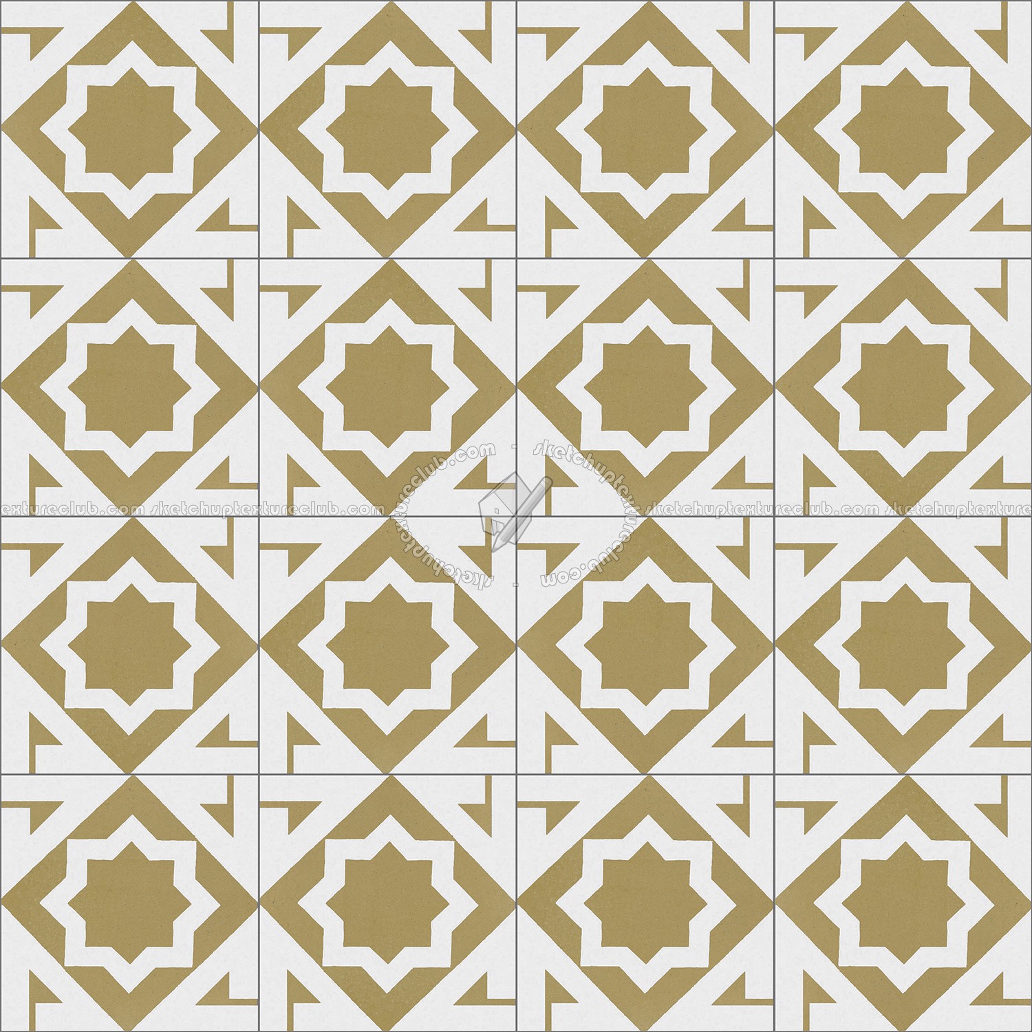 Textures   -   ARCHITECTURE   -   TILES INTERIOR   -   Cement - Encaustic   -   Victorian  - Victorian cement floor tile texture seamless 13796 (seamless)