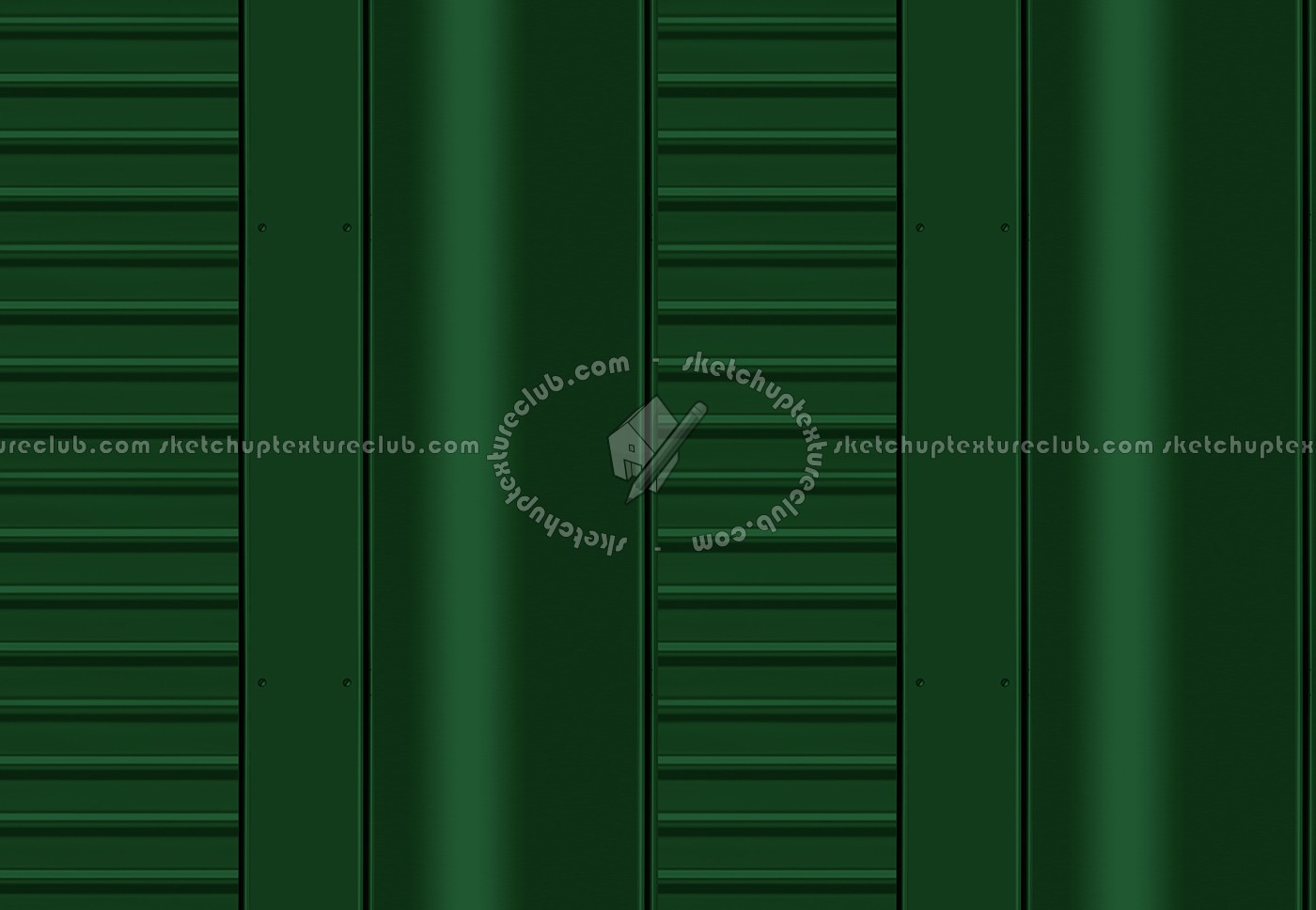 Textures   -   MATERIALS   -   METALS   -   Facades claddings  - Green metal facade cladding texture seamless 10242 (seamless)