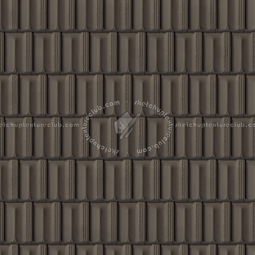 Textures   -   ARCHITECTURE   -   ROOFINGS   -   Clay roofs  - Terracotta roof tile texture seamless 03484 (seamless)