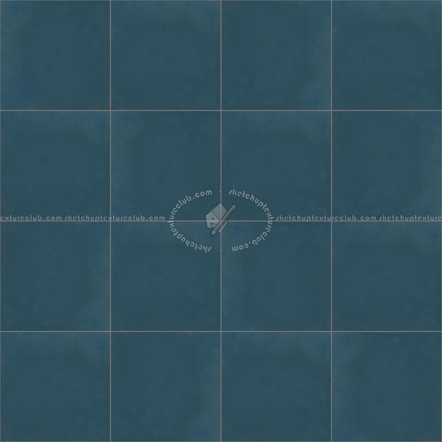 Textures - ARCHITECTURE - TILES INTERIOR - Cement - Encaustic - Encaustic - Traditional encaustic cement tile uni colour texture seamless 13580 (seamless)