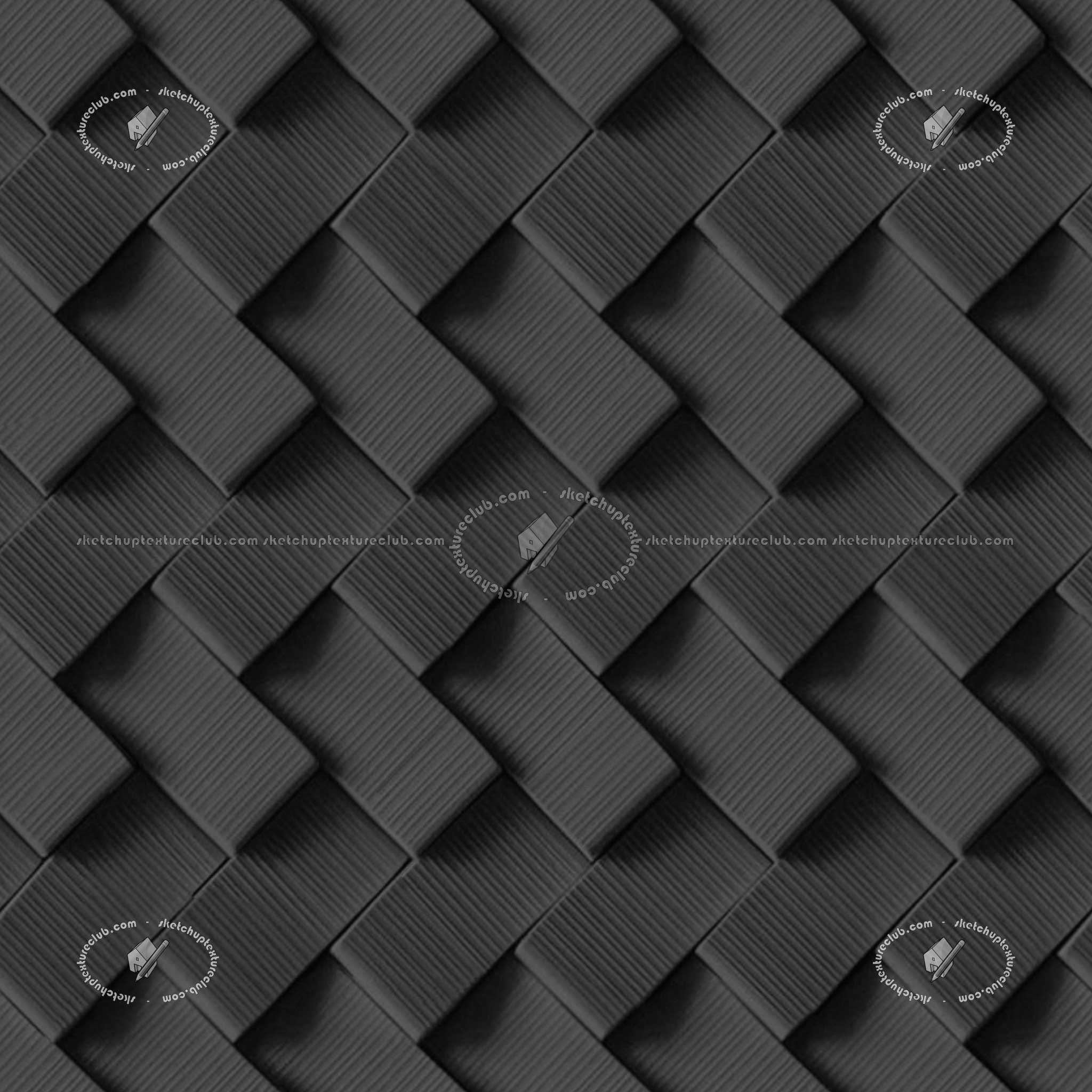 3D Painting Ceiling Tiles
