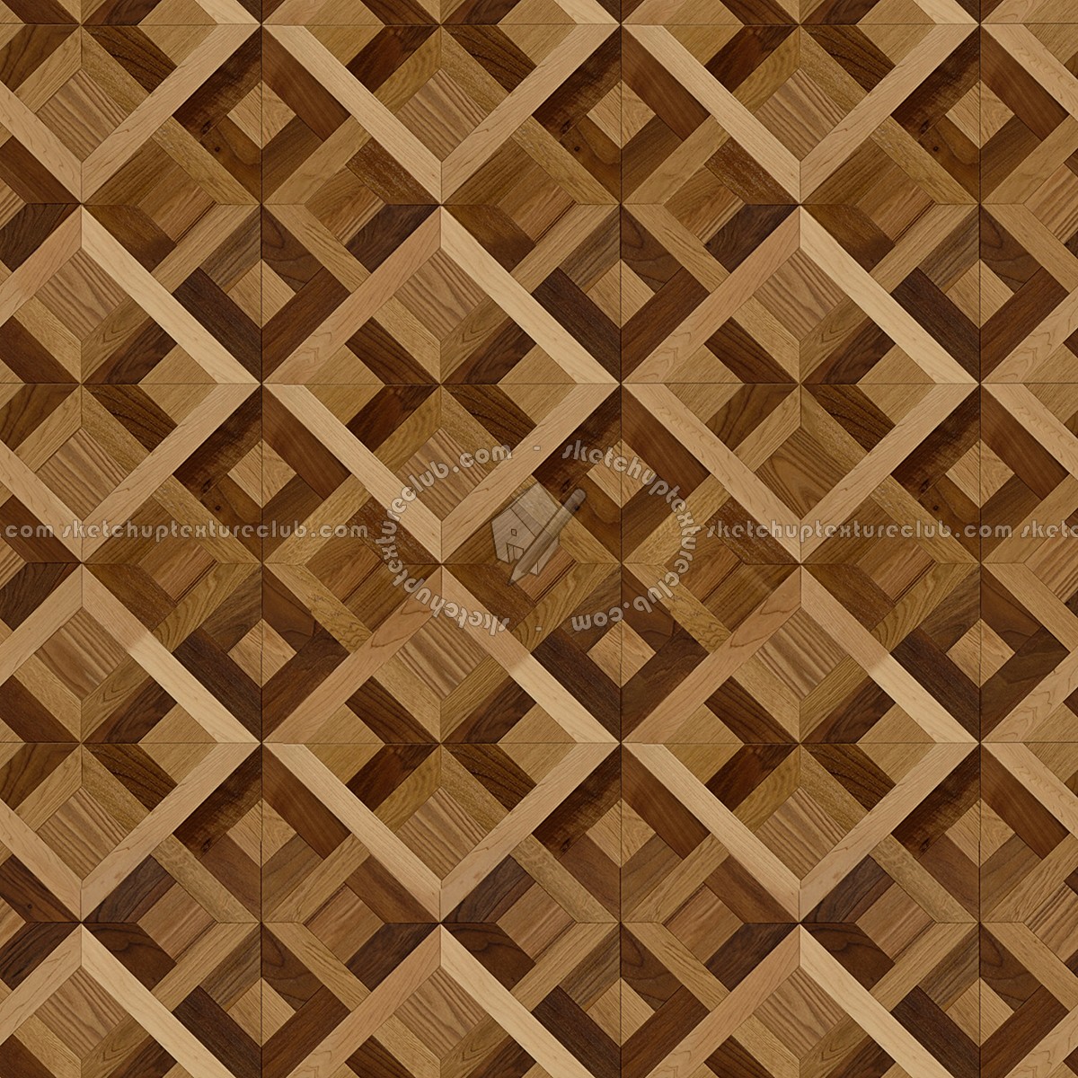 Textures   -   ARCHITECTURE   -   WOOD FLOORS   -   Geometric pattern  - Parquet geometric pattern texture seamless 04868 (seamless)
