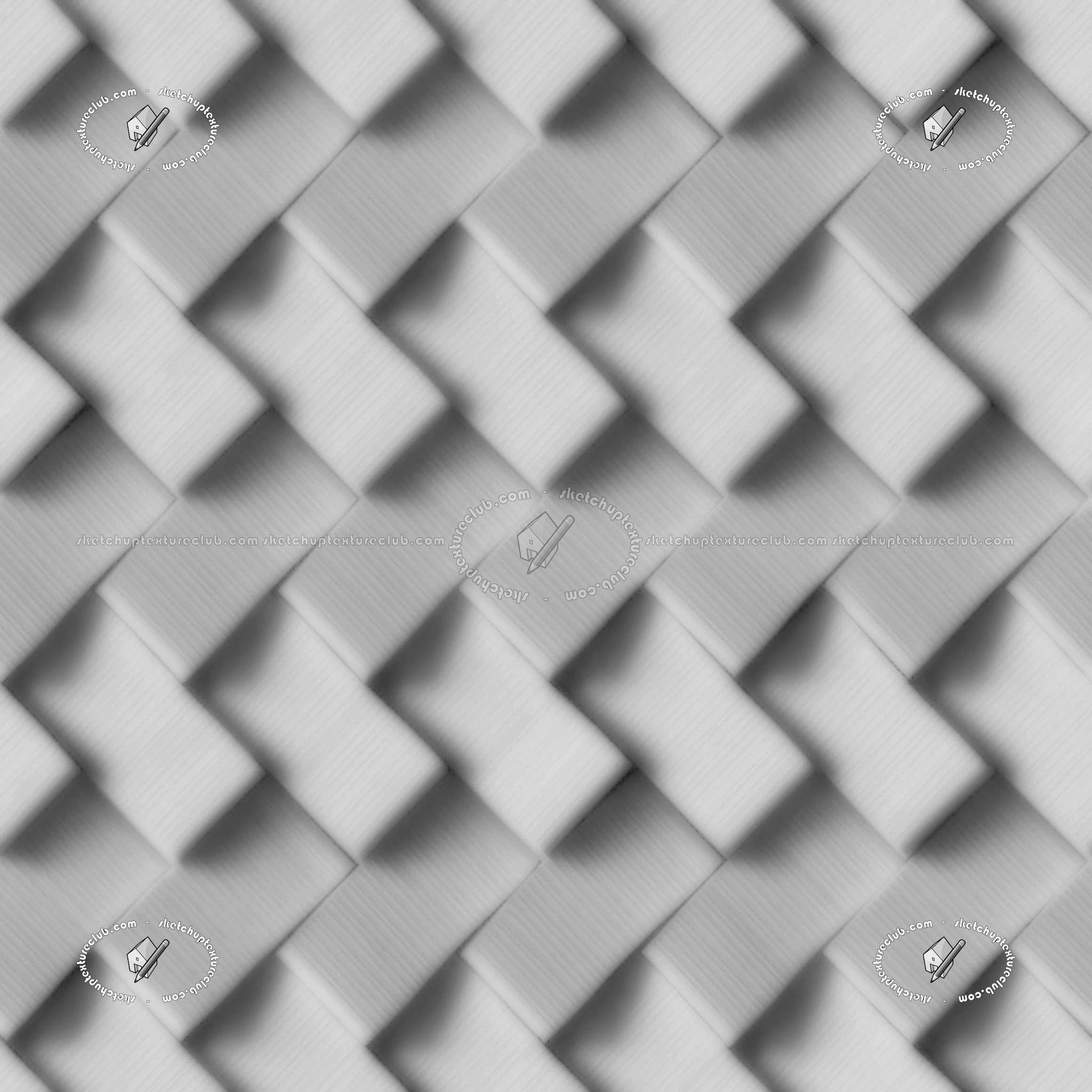 Mosaic 3d wall tiles texture seamless 20985