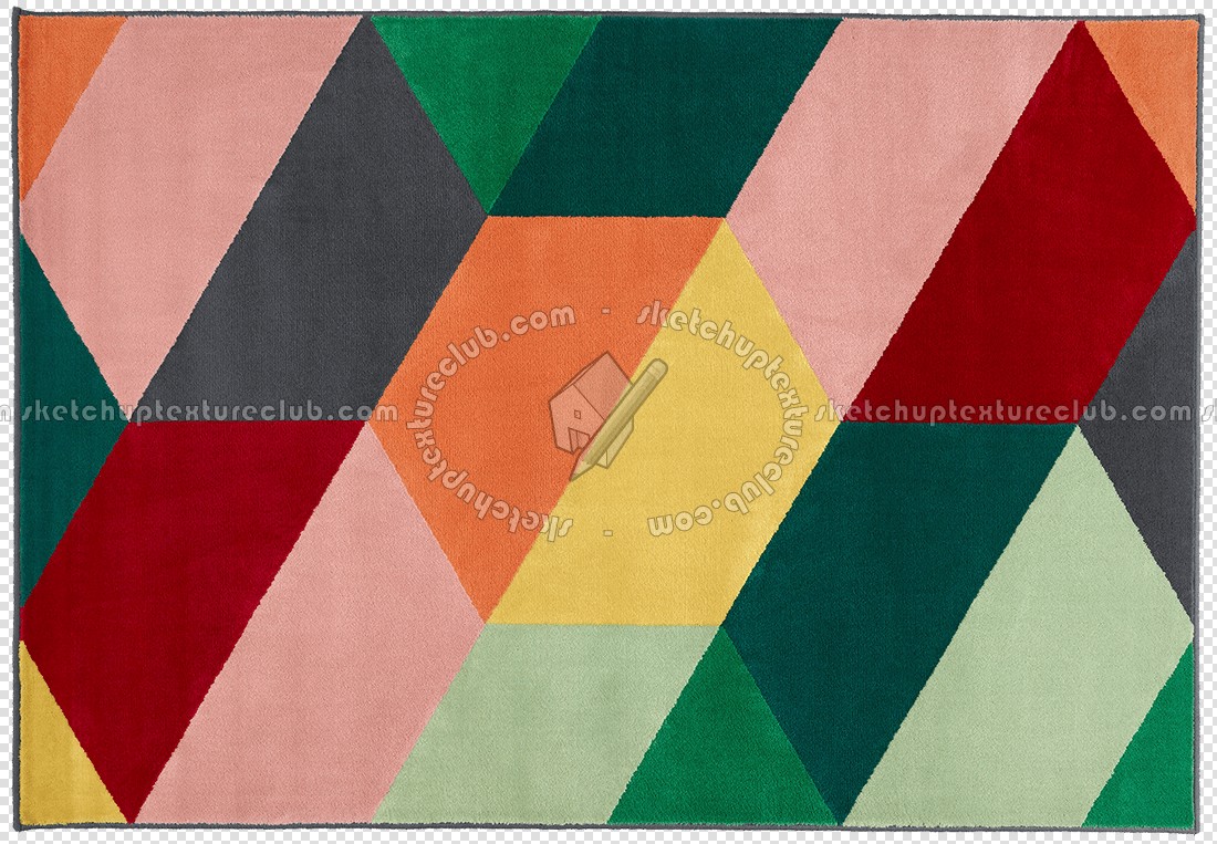 Textures   -   MATERIALS   -   RUGS   -   Patterned rugs  - Contemporary patterned rug texture 20086