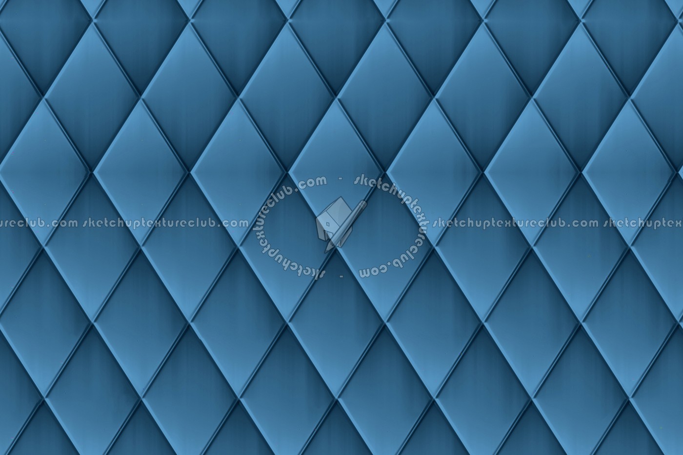 Textures   -   MATERIALS   -   METALS   -   Facades claddings  - Blue metal facade cladding texture seamless 10248 (seamless)