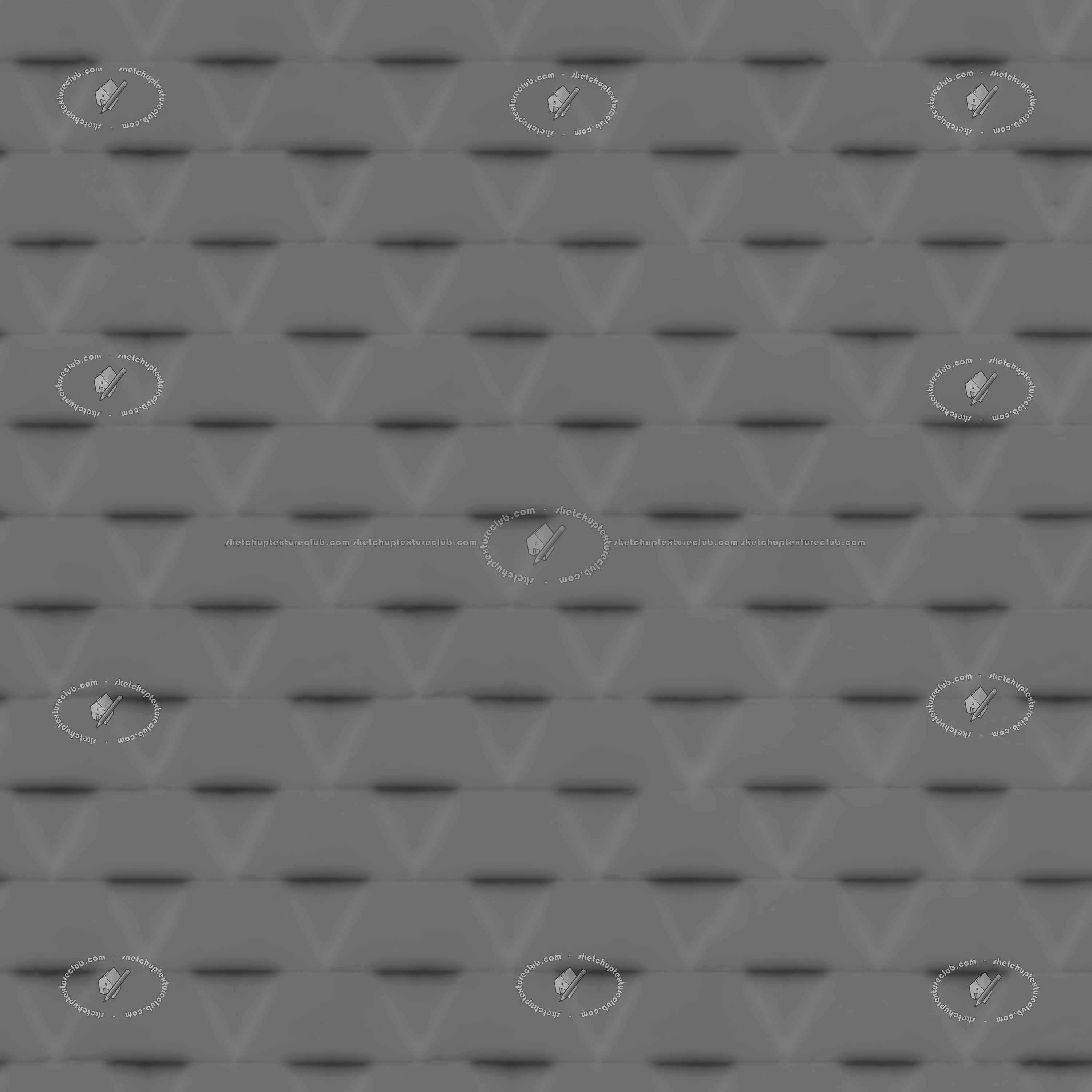 Textures   -   ARCHITECTURE   -   CONCRETE   -   Plates   -   Clean  - Concrete block wall texture seamless 21184 - Displacement