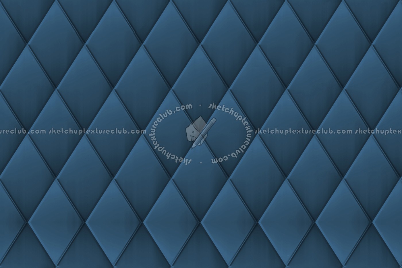 Textures - MATERIALS - METALS - Facades claddings - Blue metal facade cladding texture seamless 10249 (seamless)