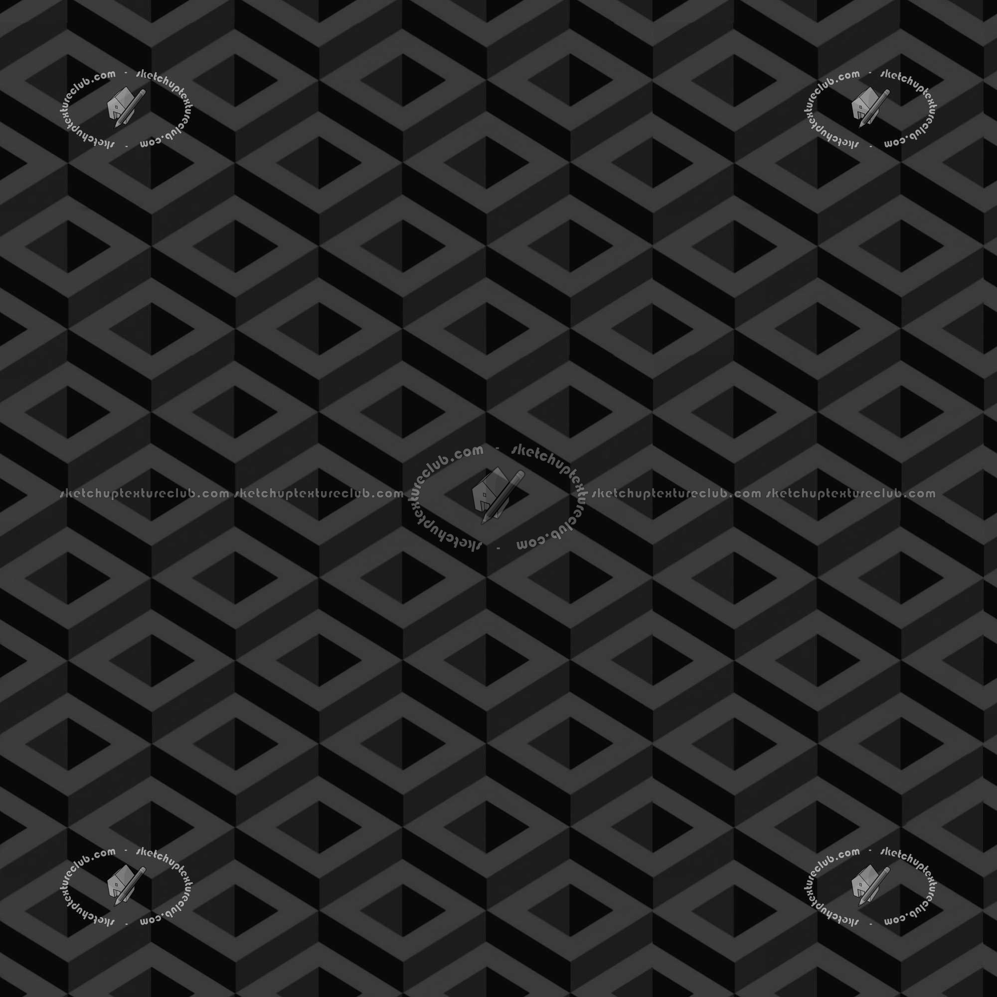 Textures   -   MATERIALS   -   WALLPAPER   -   Geometric patterns  - Geometric wallpaper texture seamless 20839 - Specular